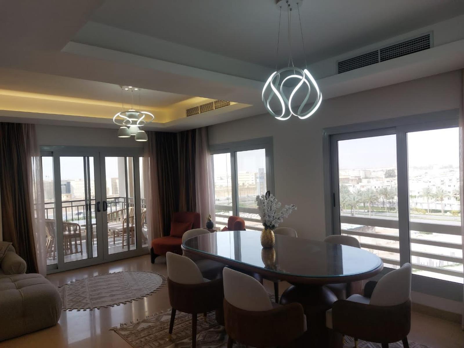 Cairo Festival City ,New, Luxury, Modern 3BR + Maid Room