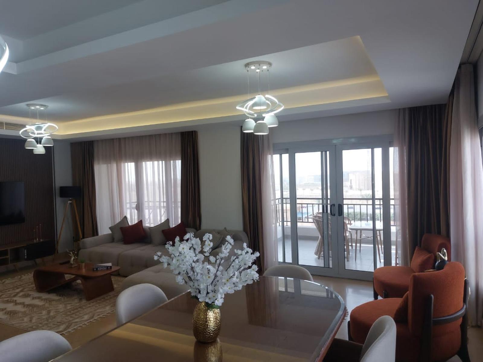 Cairo Festival City ,New, Luxury, Modern 3BR + Maid Room