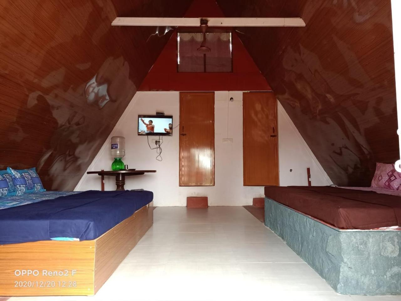 Green hut house view 2