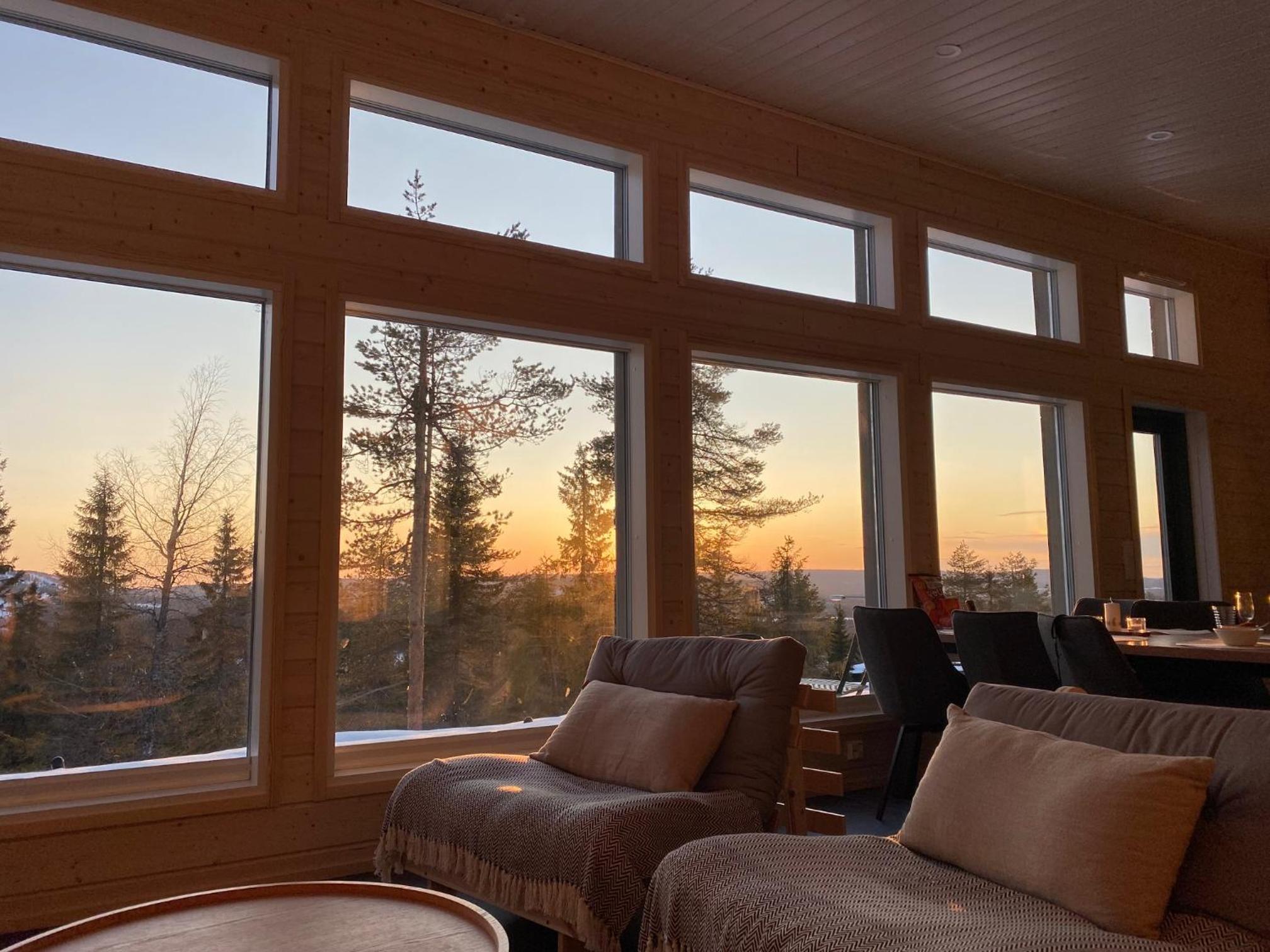 Panoramic Fell View Chalet Pikku-Syötteen Helmi