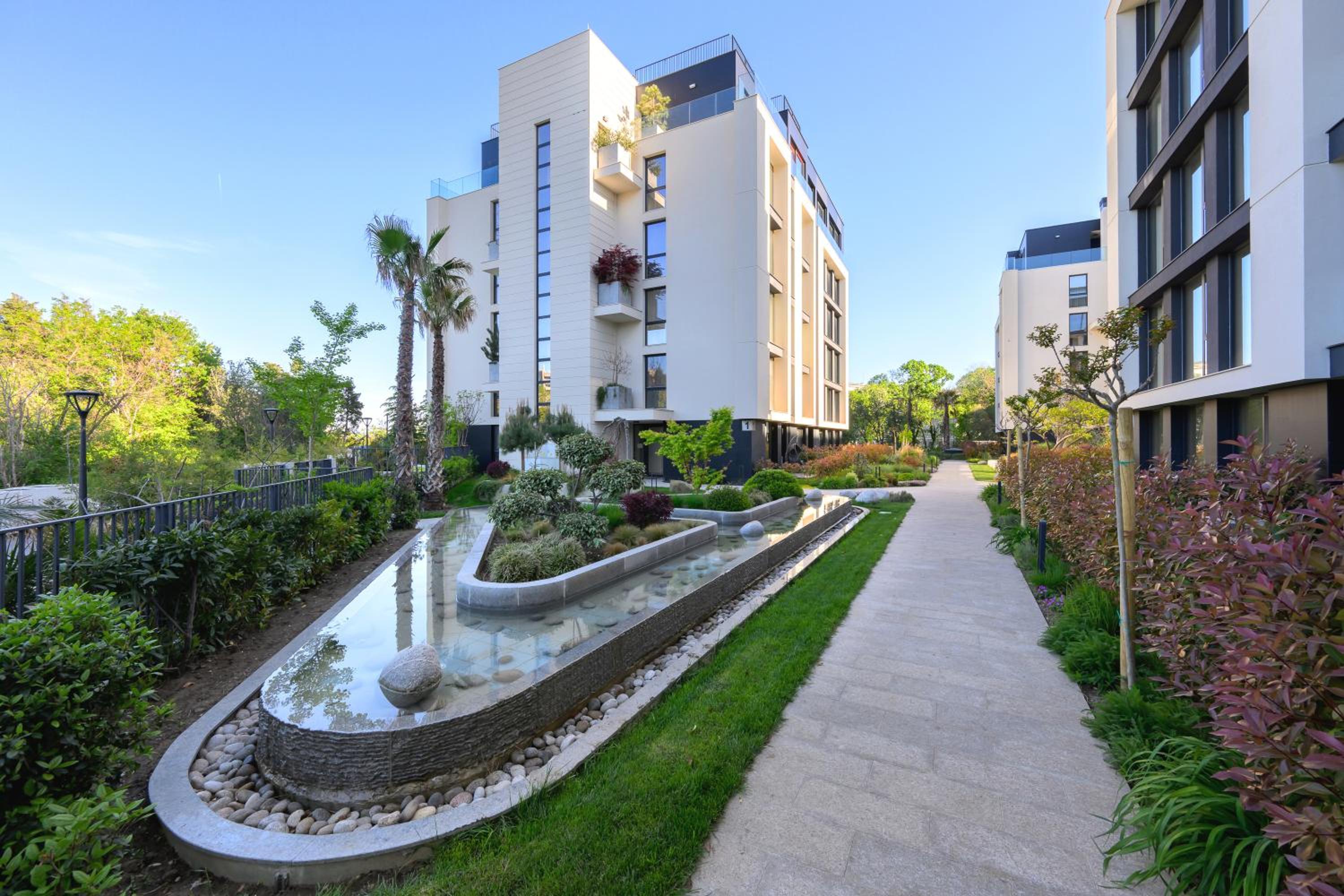 Boho Sea View One-bedroom Pool & SPA apartment