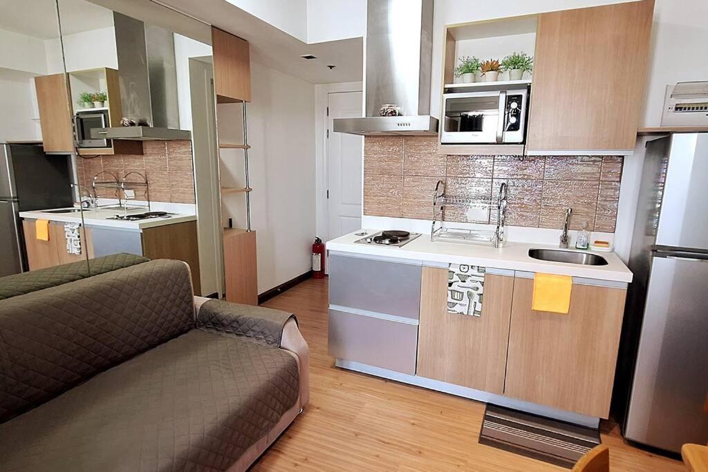 Simple Wooden Style Condo Unit view 5