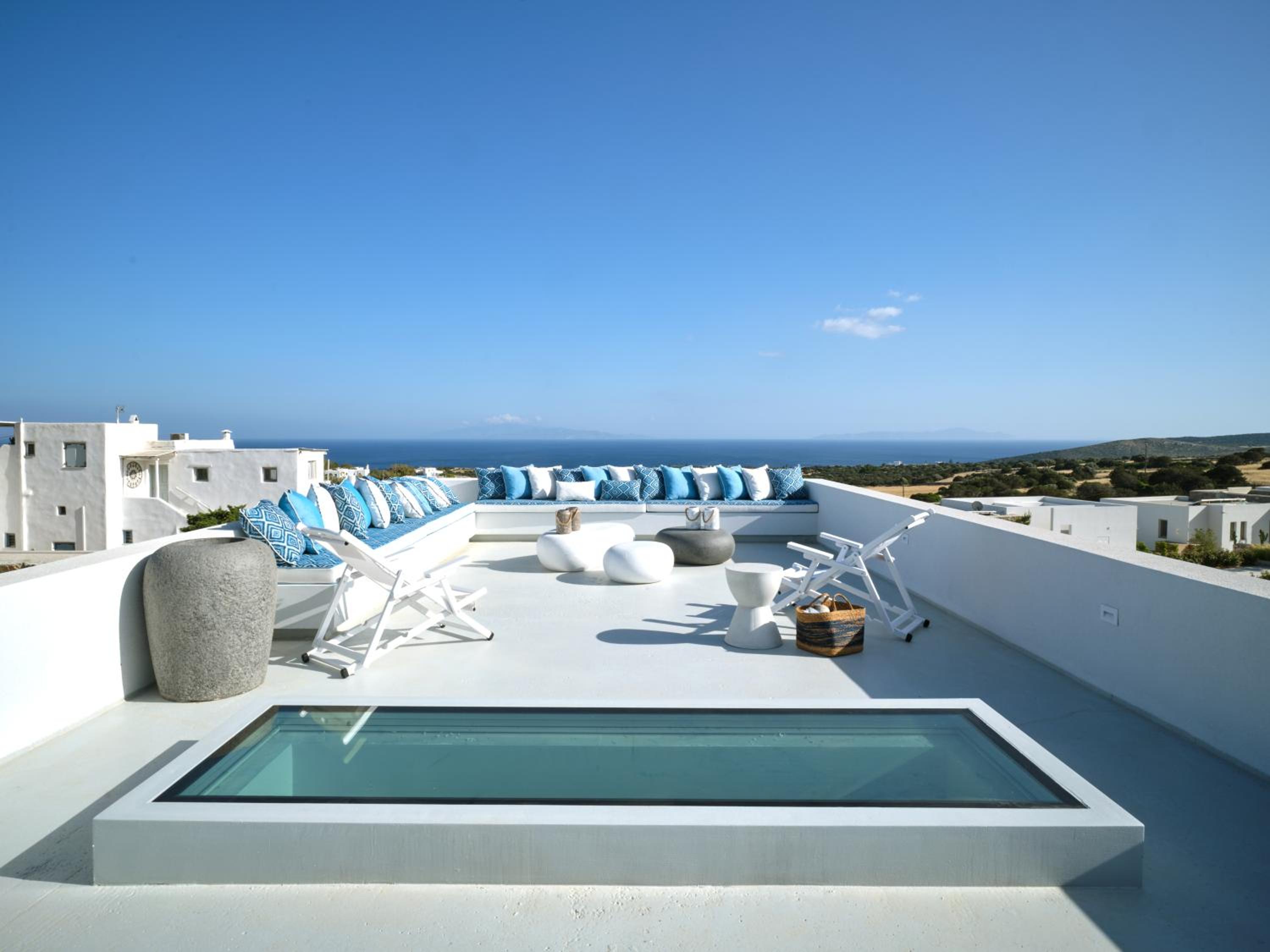 Villa Le22, 180 panoramic sea views, Paros