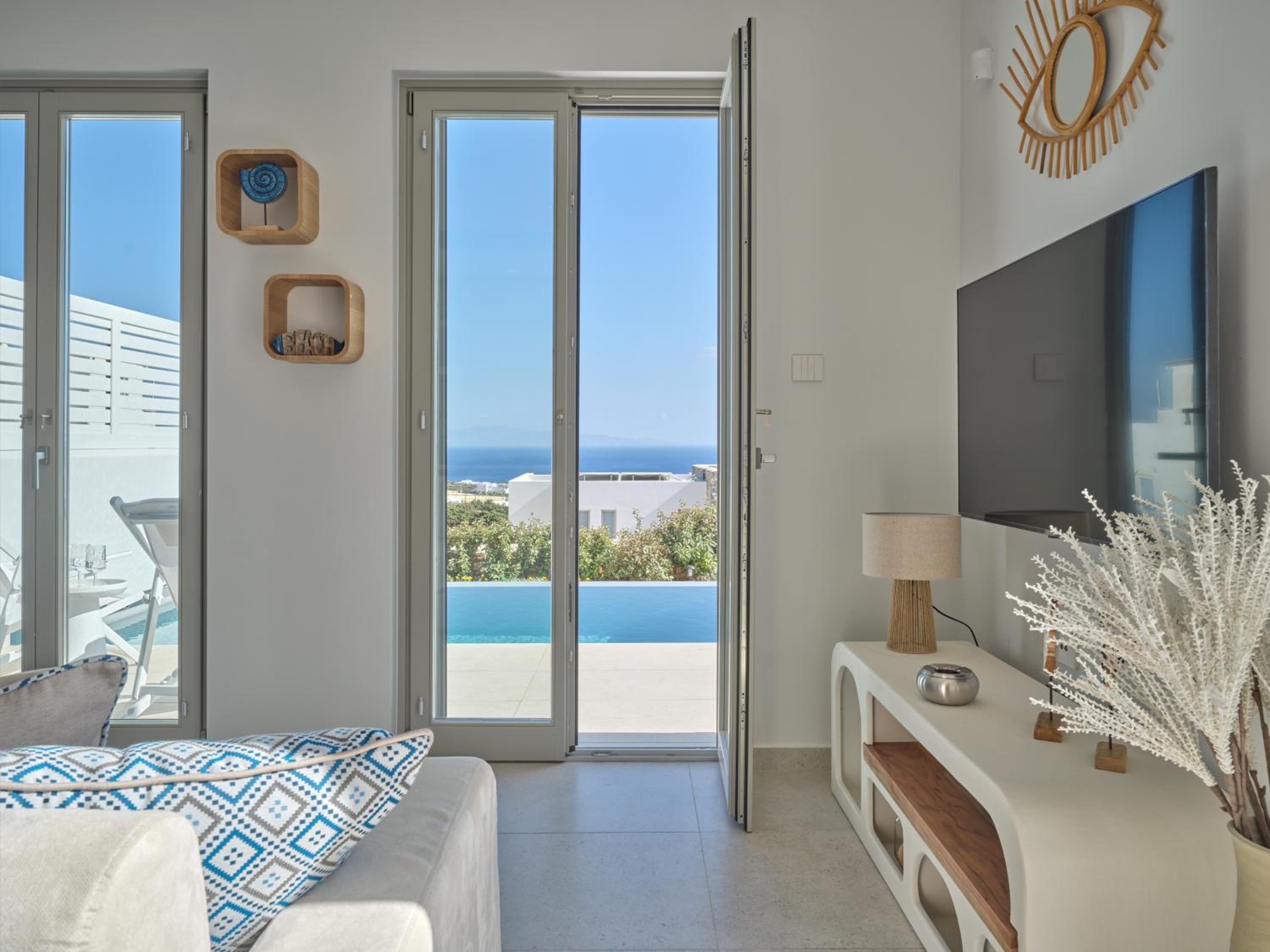 Villa Le22, 180 panoramic sea views, Paros