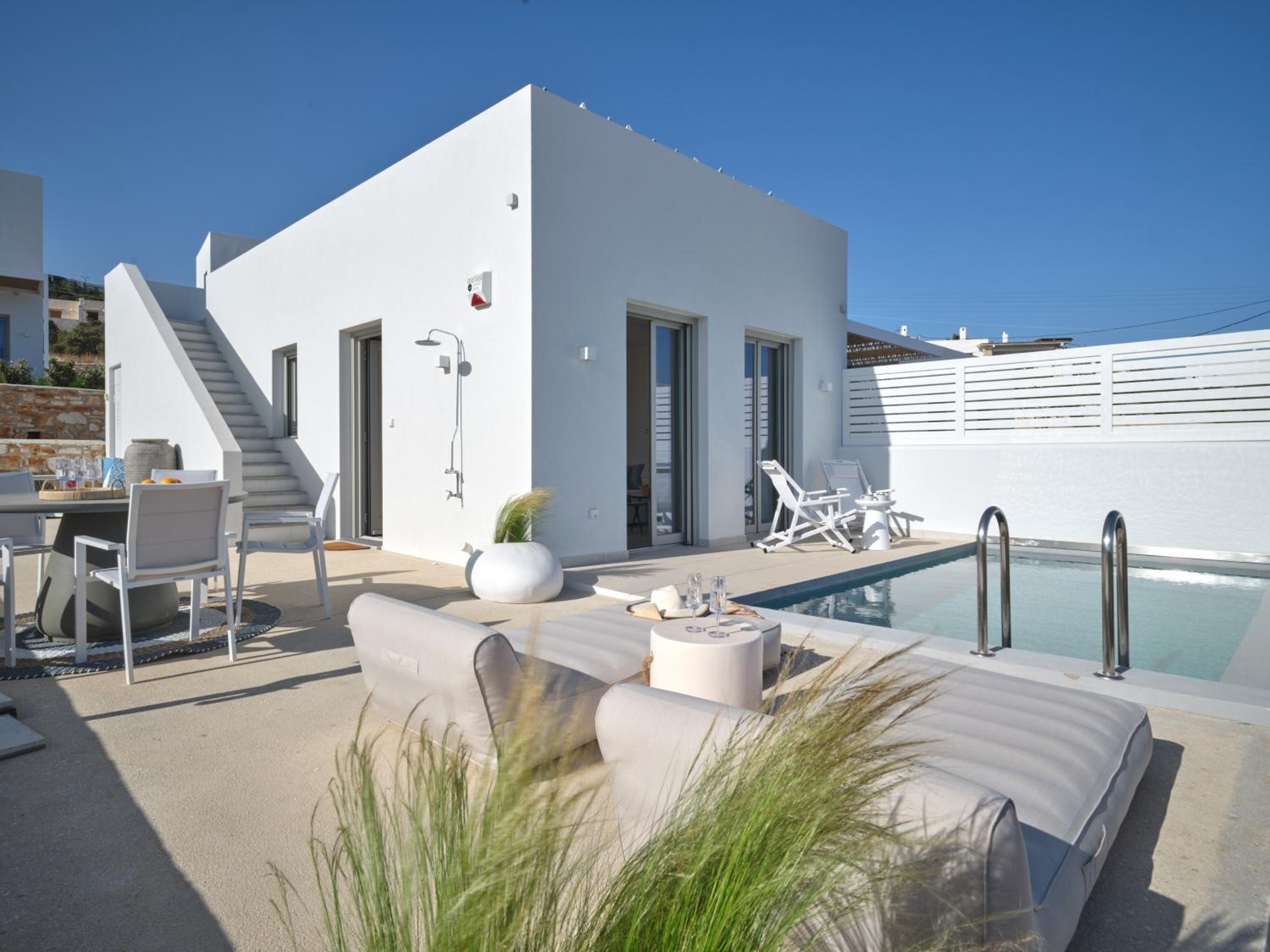 Villa Le22, 180 panoramic sea views, Paros