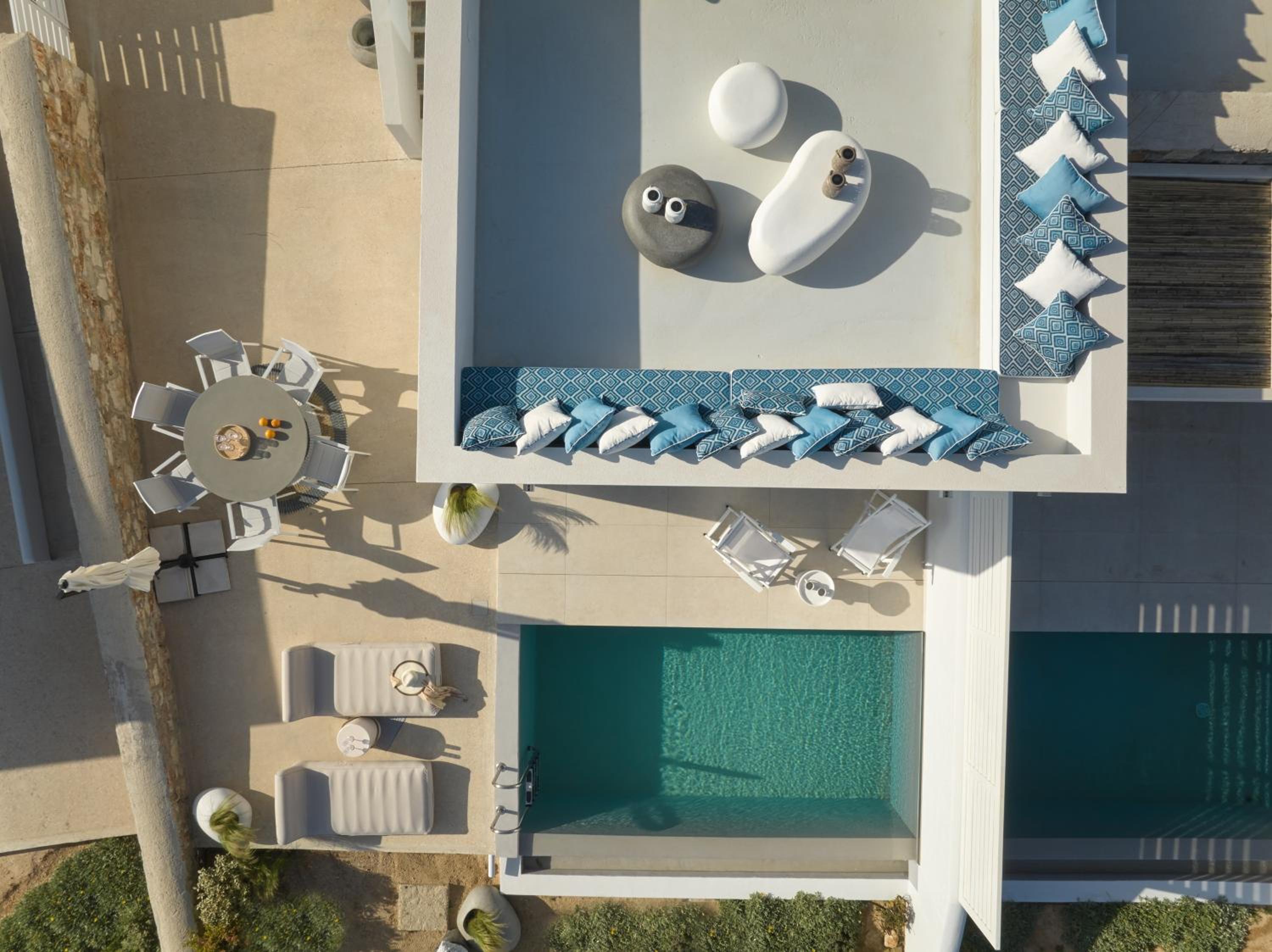 Villa Le22, 180 panoramic sea views, Paros