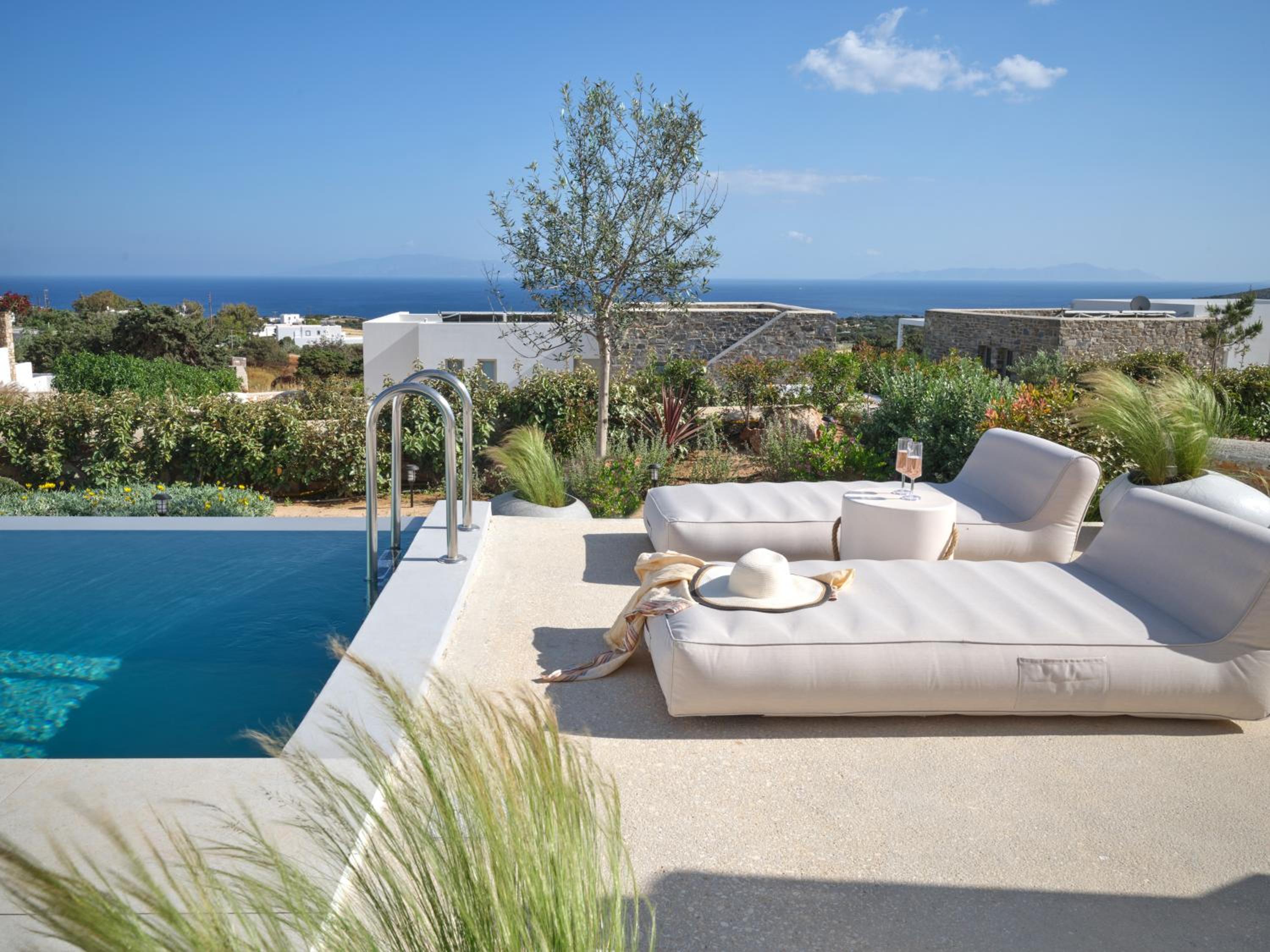Villa Le22, 180 panoramic sea views, Paros