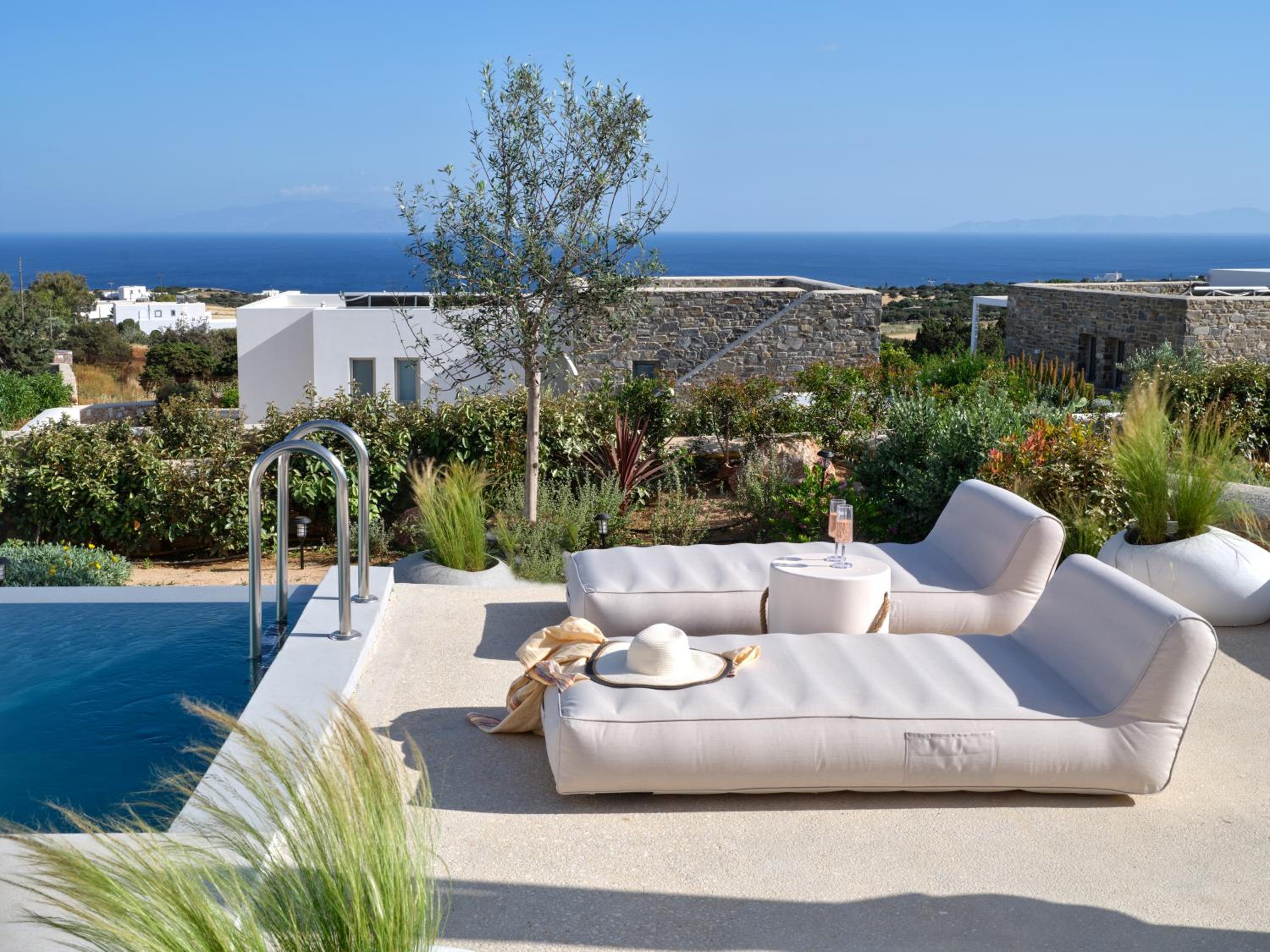 Villa Le22, 180 panoramic sea views, Paros