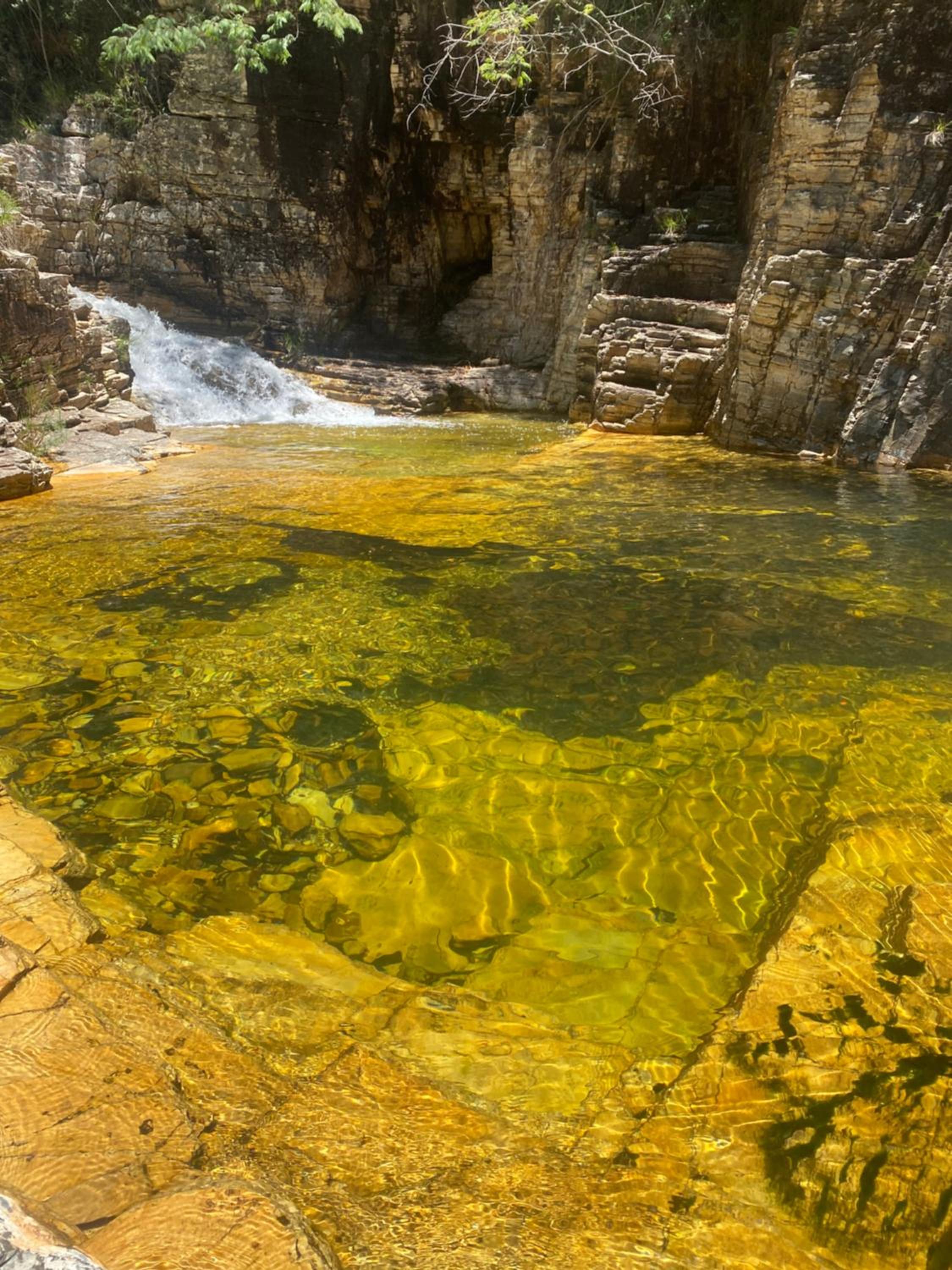 Paraiso na beira de cachoeiras Canyons Capitólio MG