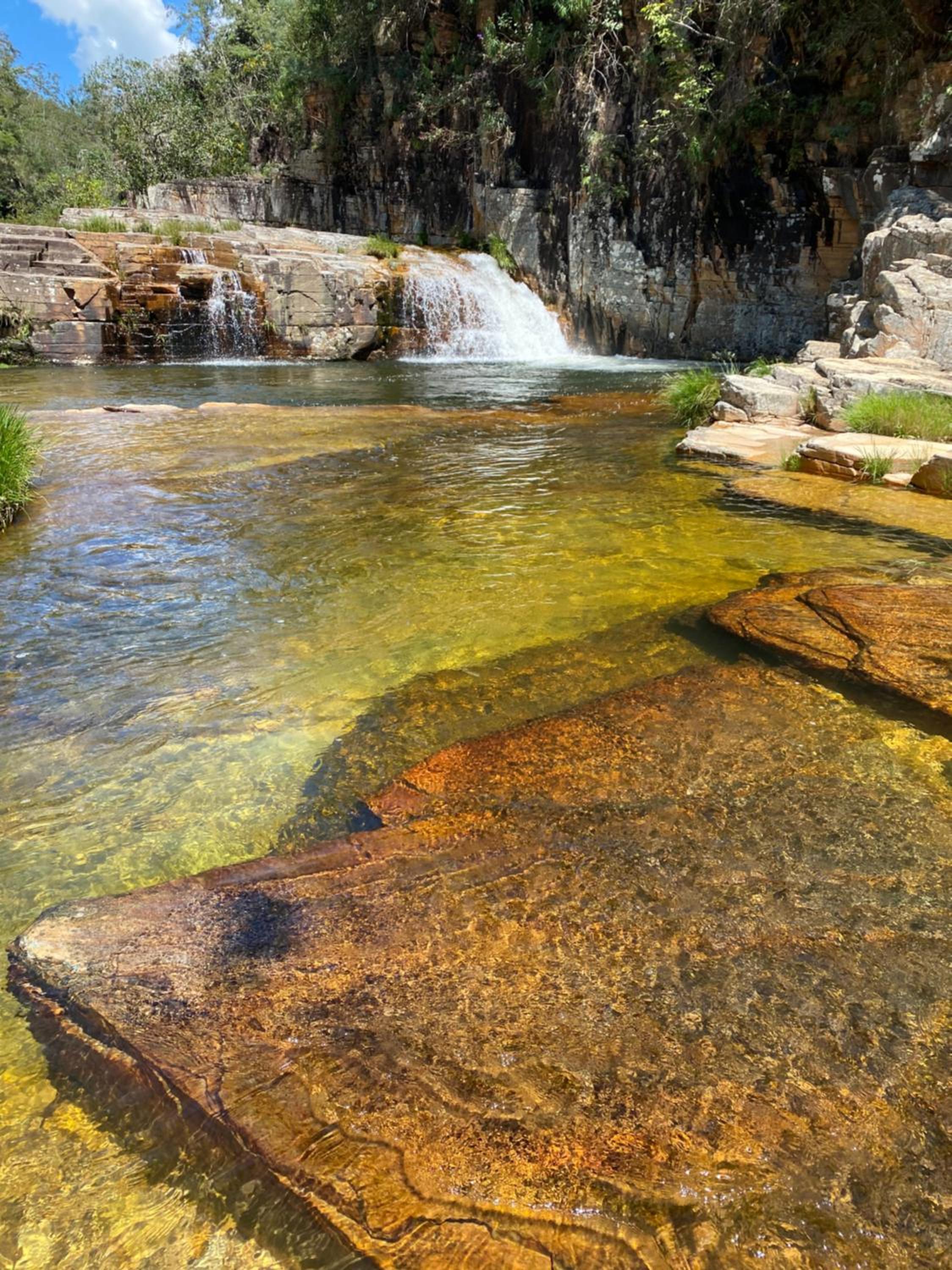 Paraiso na beira de cachoeiras Canyons Capitólio MG