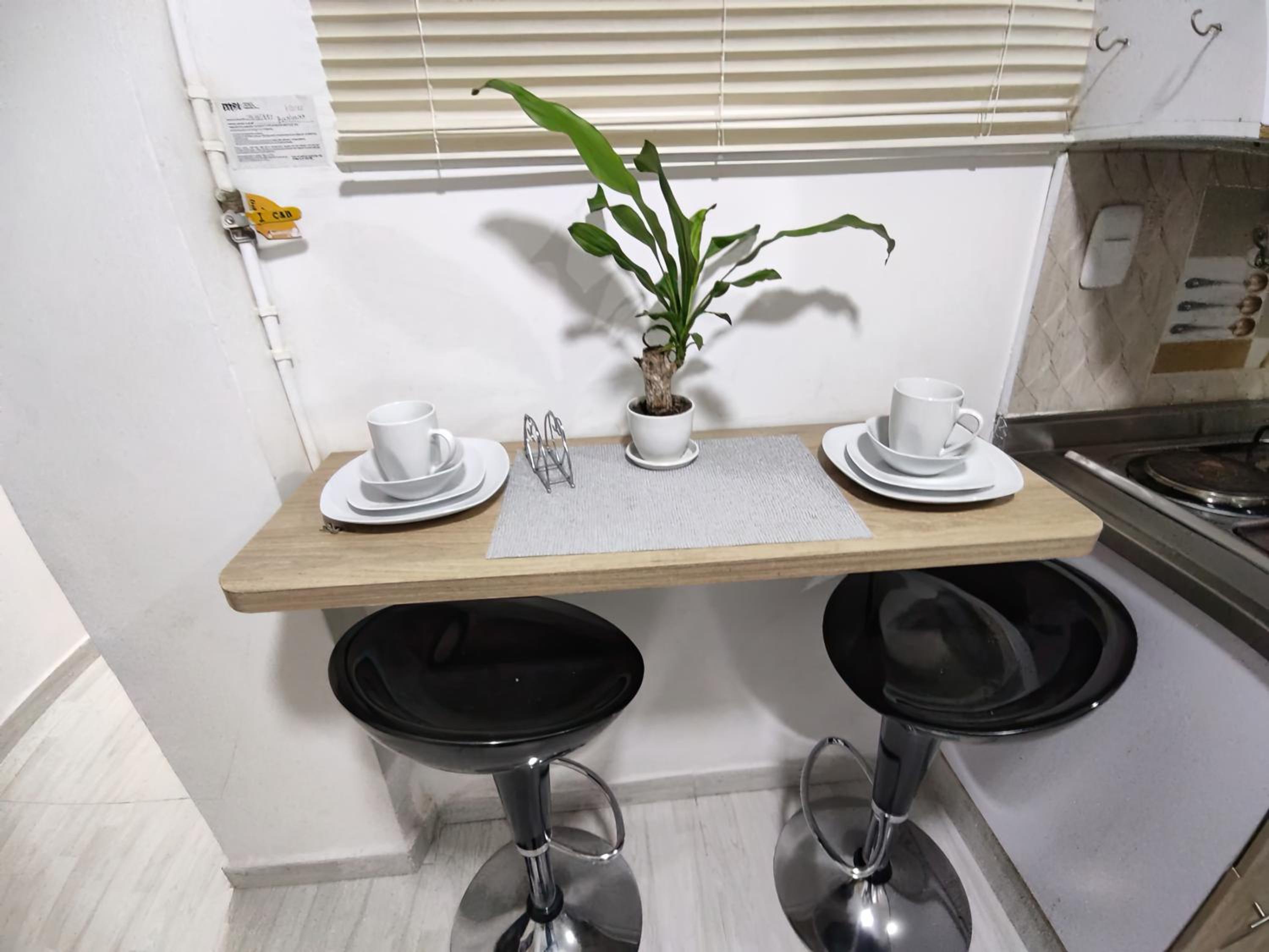 Apartaestudio con Aire Acondicionado, Wifi, TV
