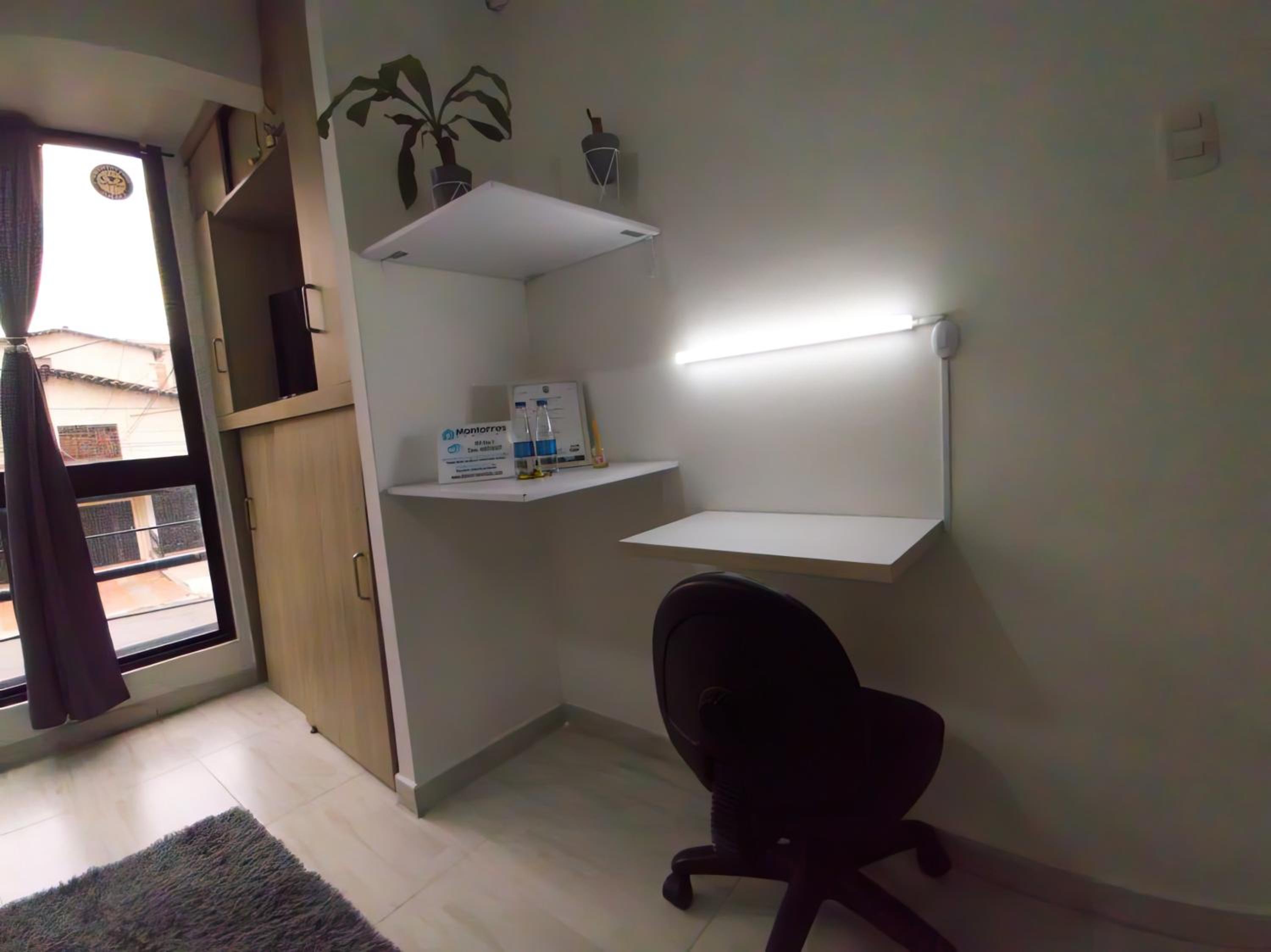 Apartaestudio con Aire Acondicionado, Wifi, TV