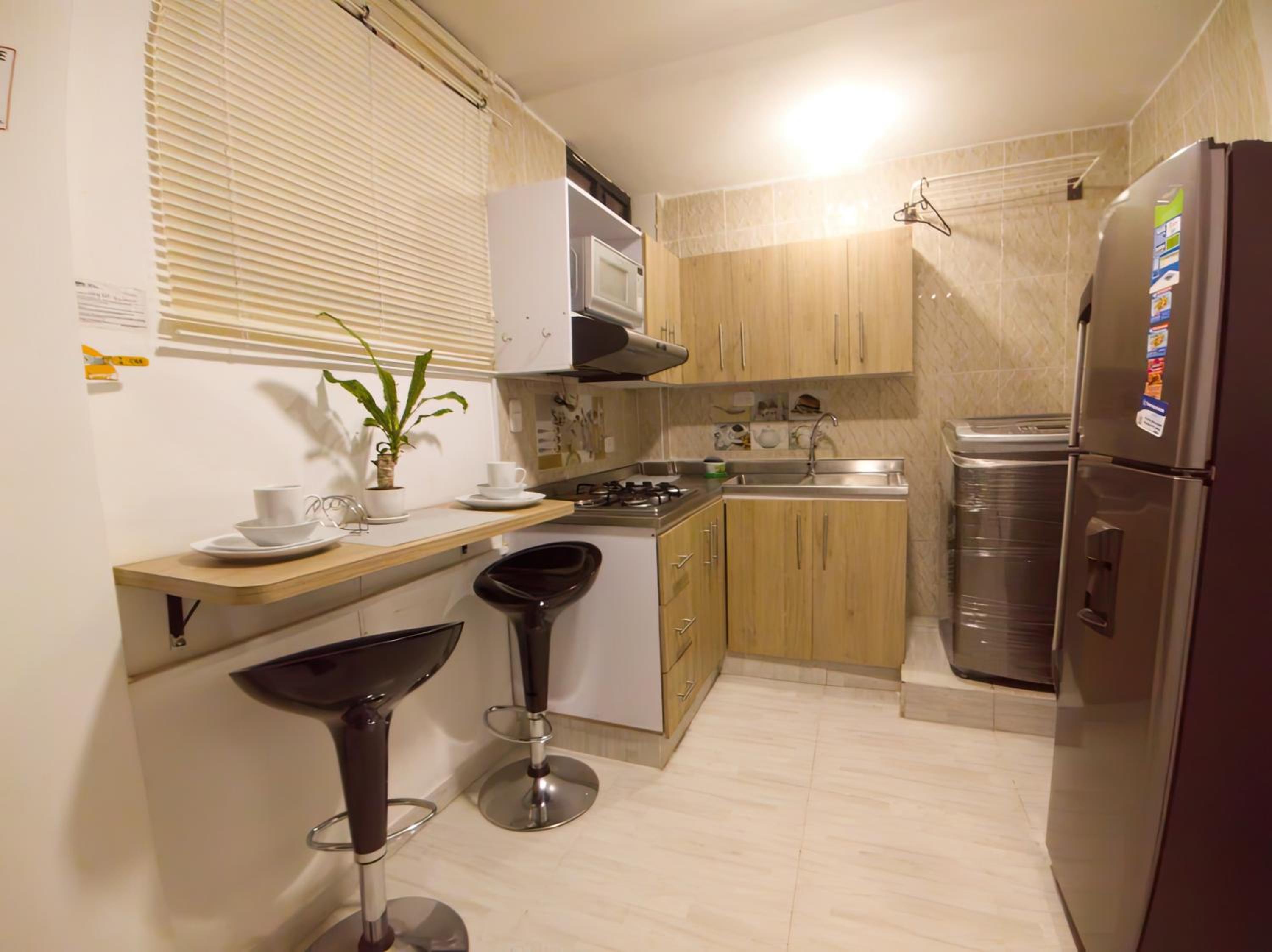 Apartaestudio con Aire Acondicionado, Wifi, TV