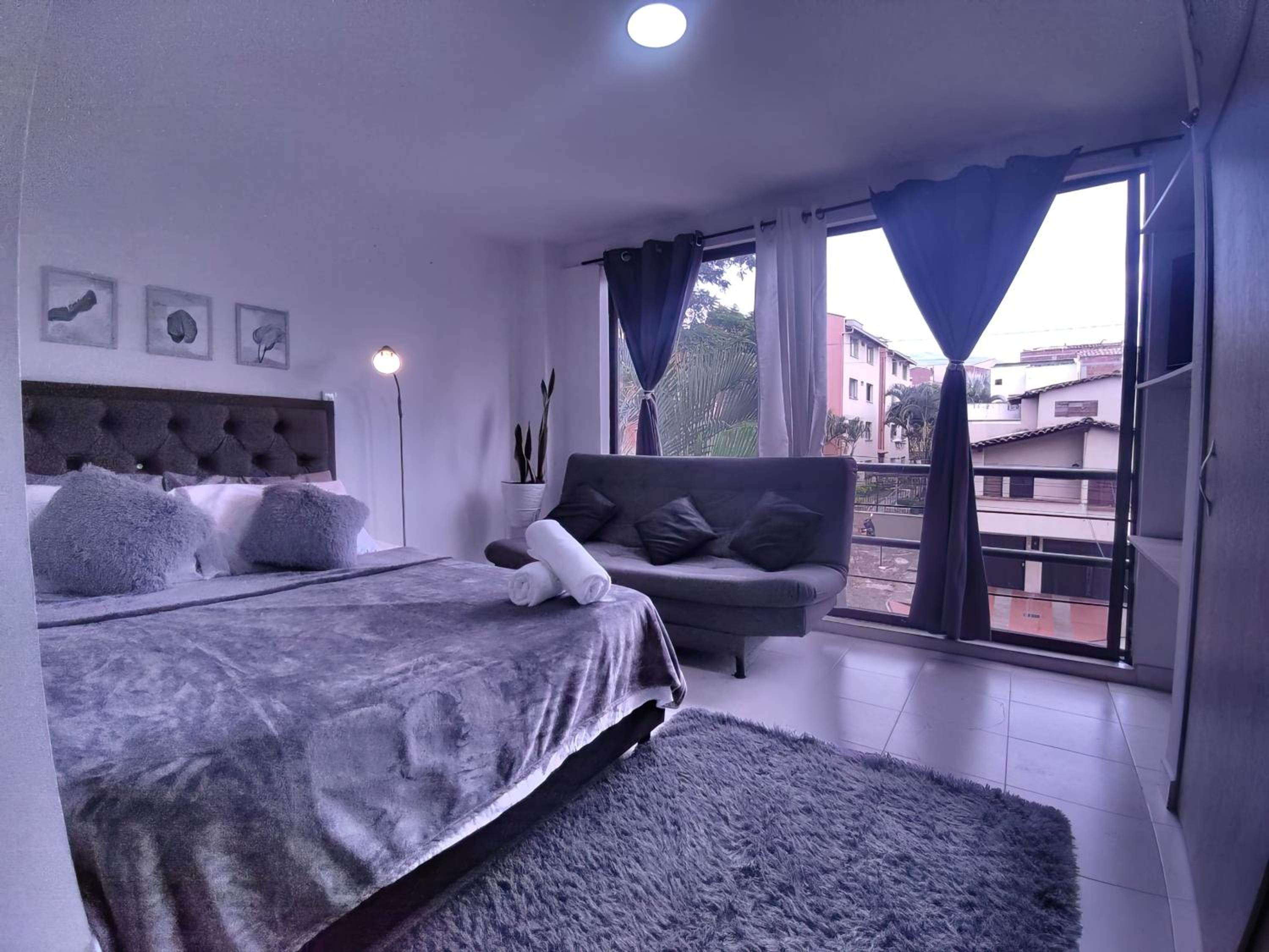 Apartaestudio con Aire Acondicionado, Wifi, TV