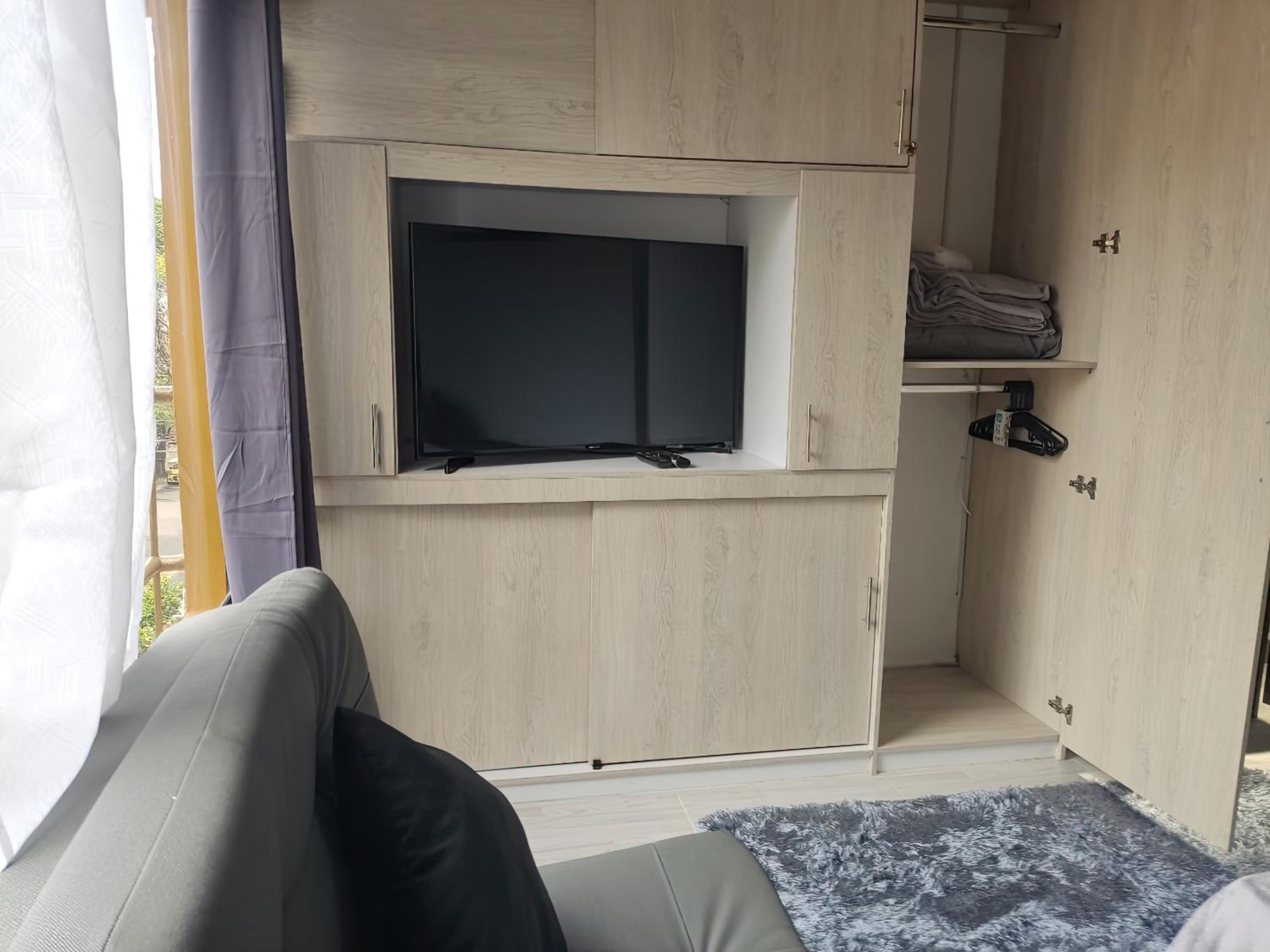 Apartaestudio con Aire Acondicionado, Wifi, TV