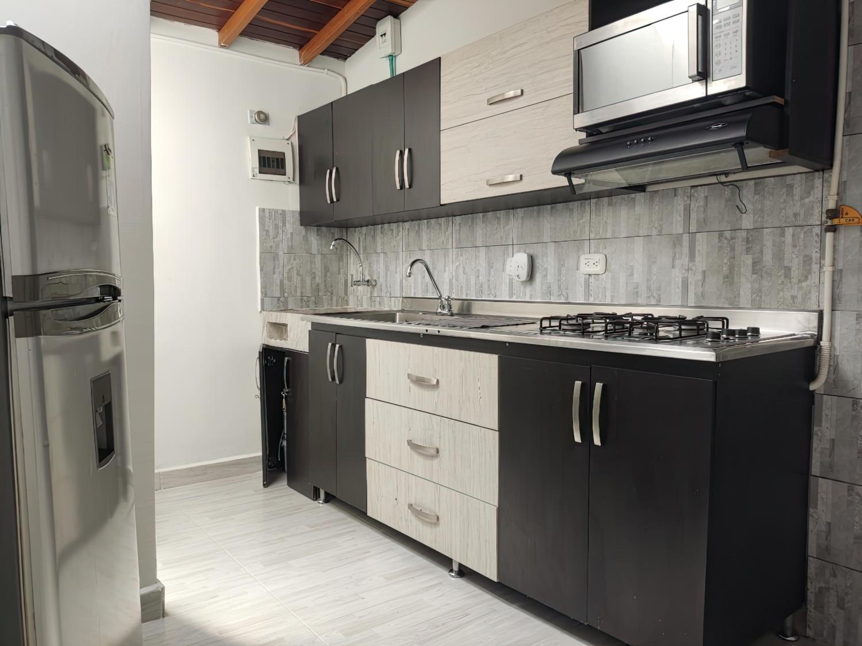 Apartaestudio con Aire Acondicionado, Wifi, TV