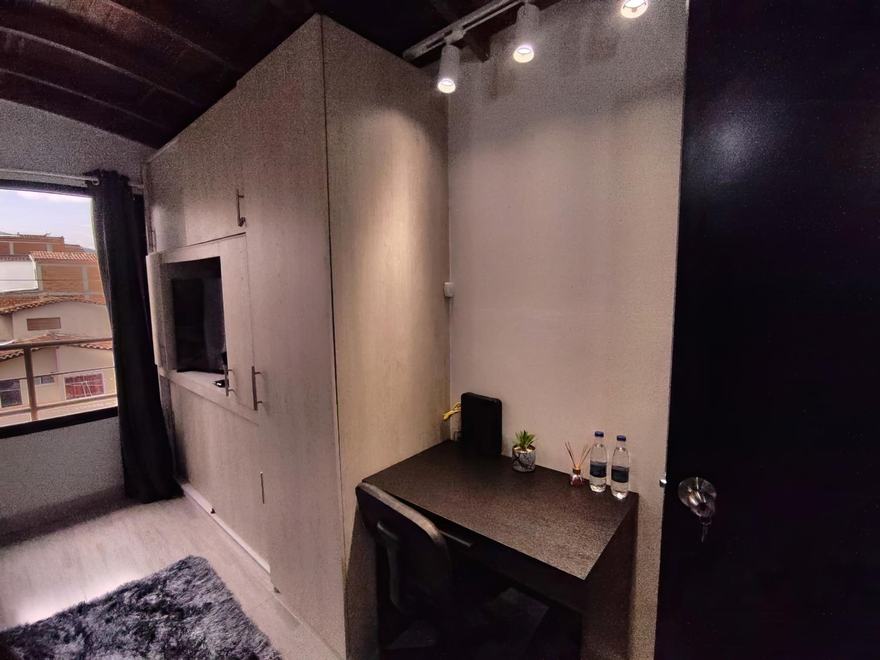 Apartaestudio con Aire Acondicionado, Wifi, TV