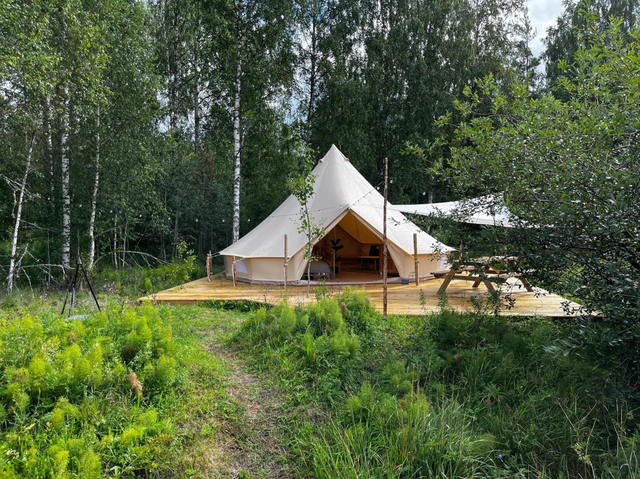 Slow Life Sweden - Family Glamping Tent Hassel