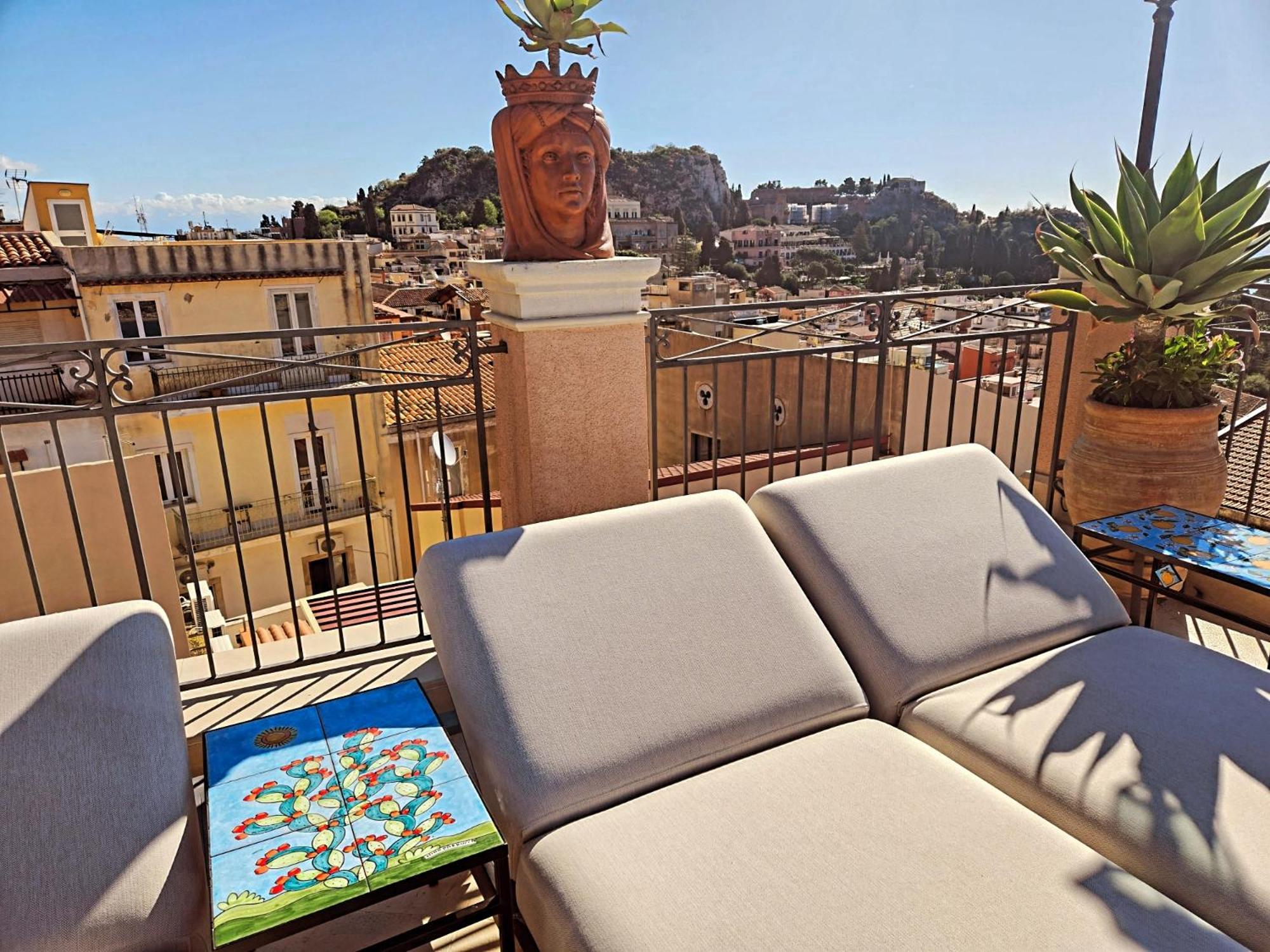 Casa Turchetti en Taormina — balance & terrace