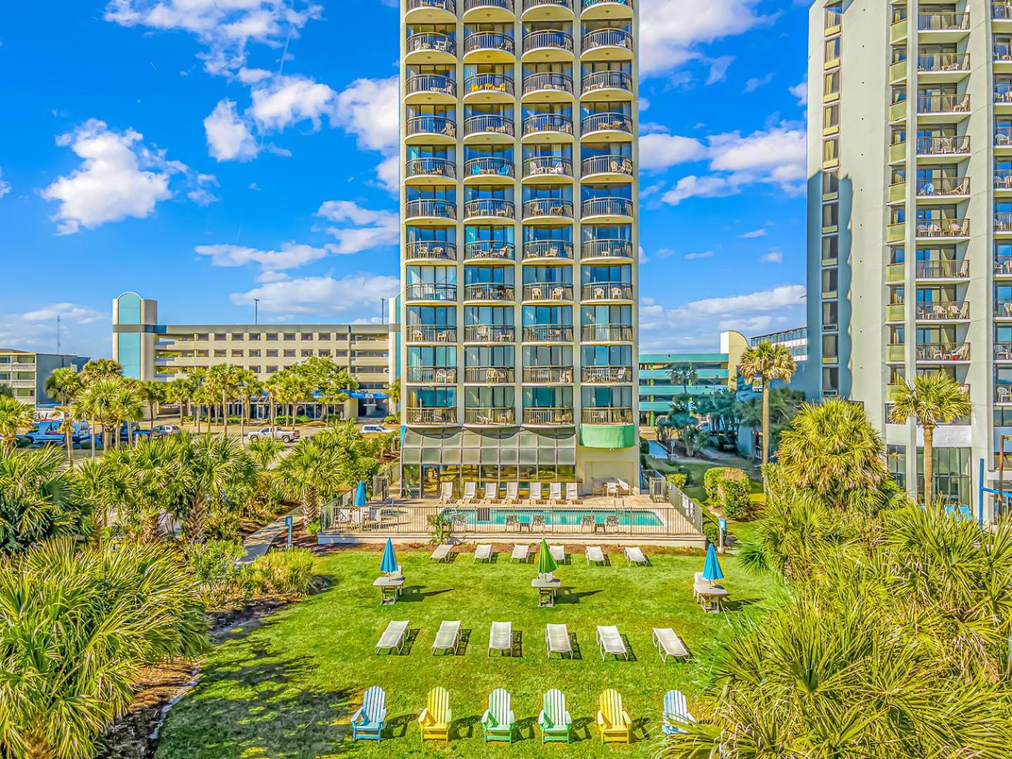 Hotel 5th Floor Direct Oceanfront Double Suite Sleeps 6 Meridian Plaza 503