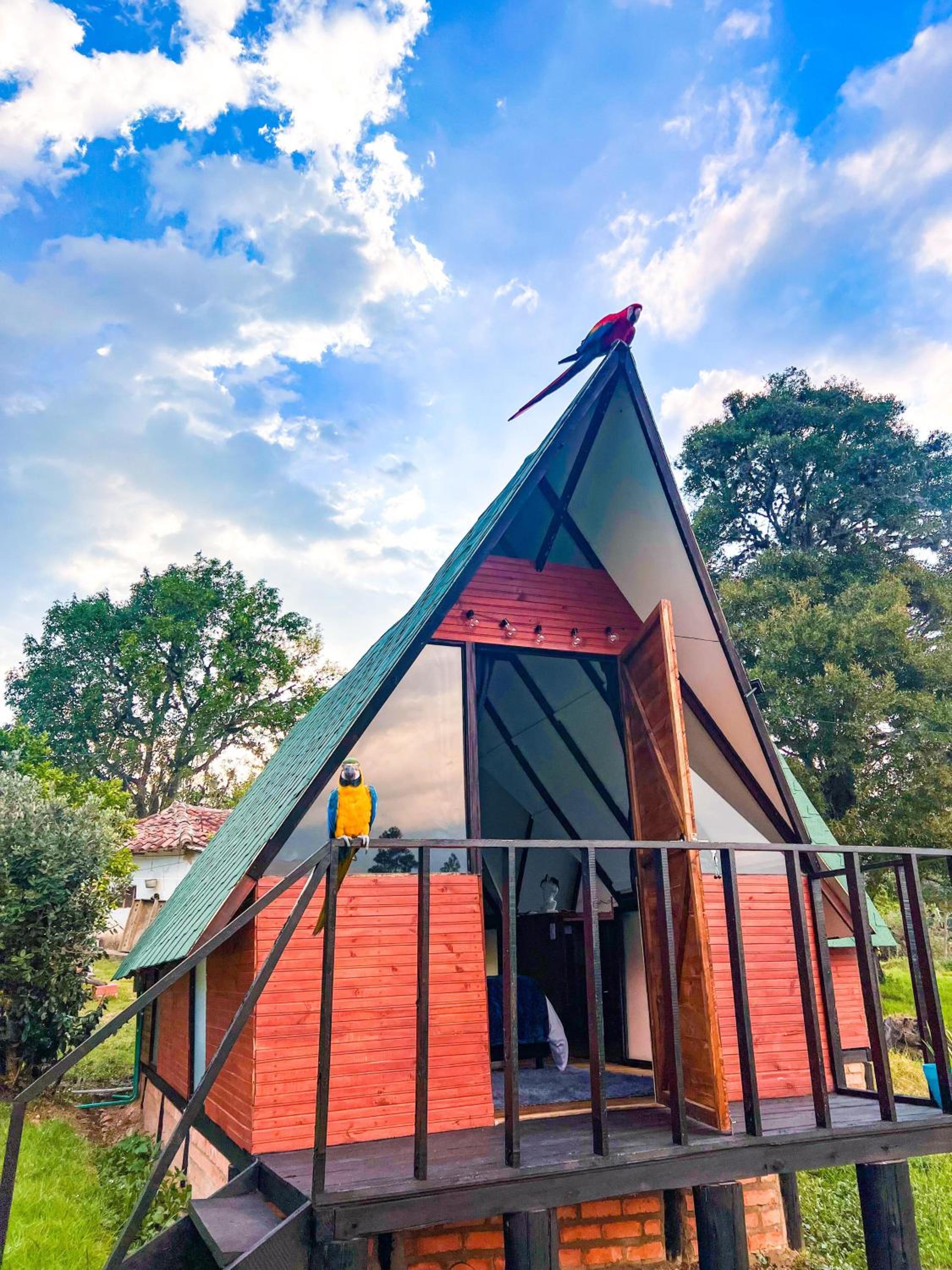 Glamping Chalet Deluxe cerca al centro de Villa de Leyva - By Serena Morena