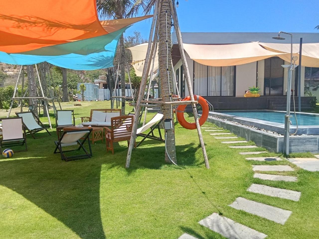 Whispering waves beachfront villa view 3