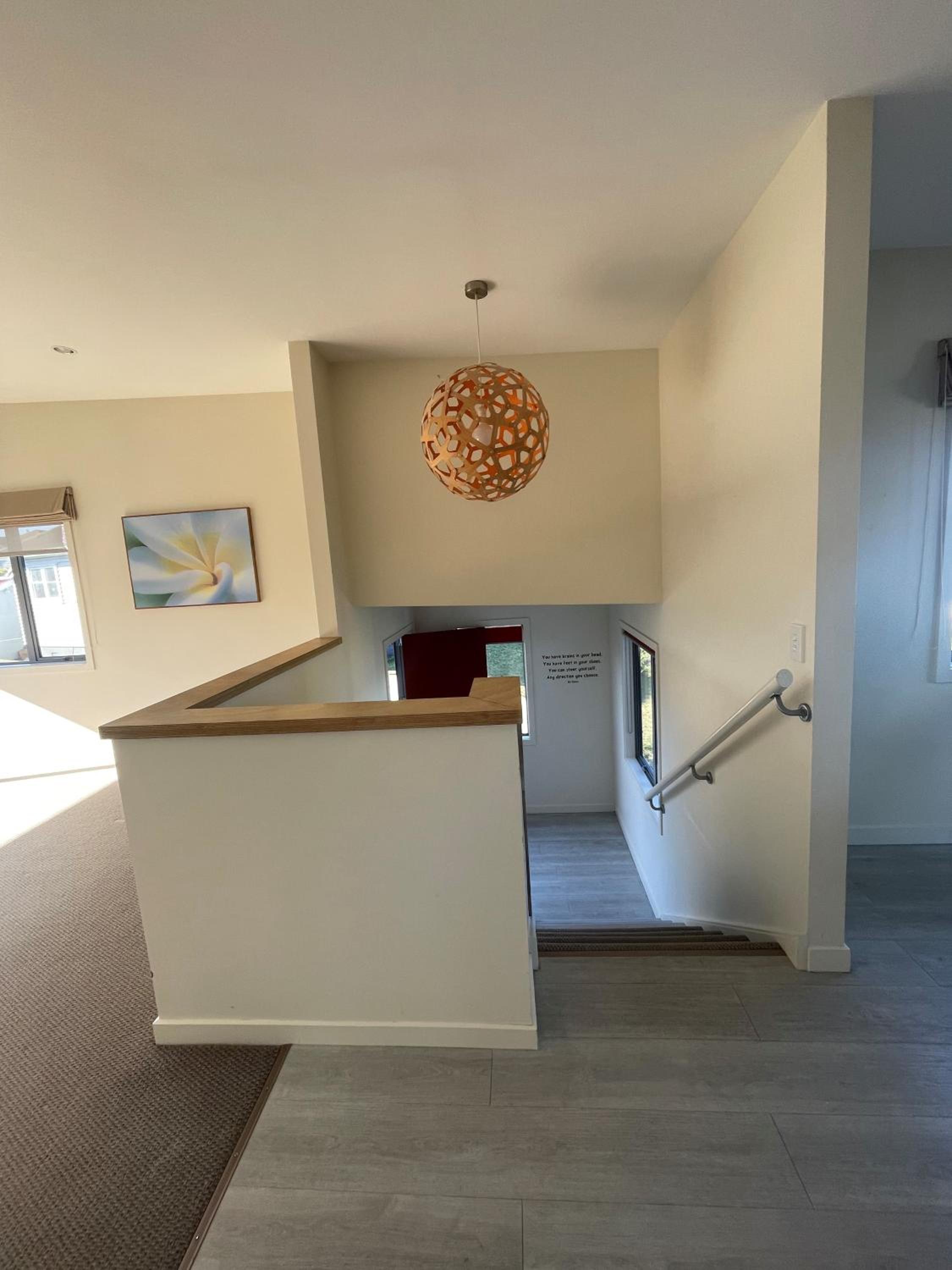 Sea views from sunny house