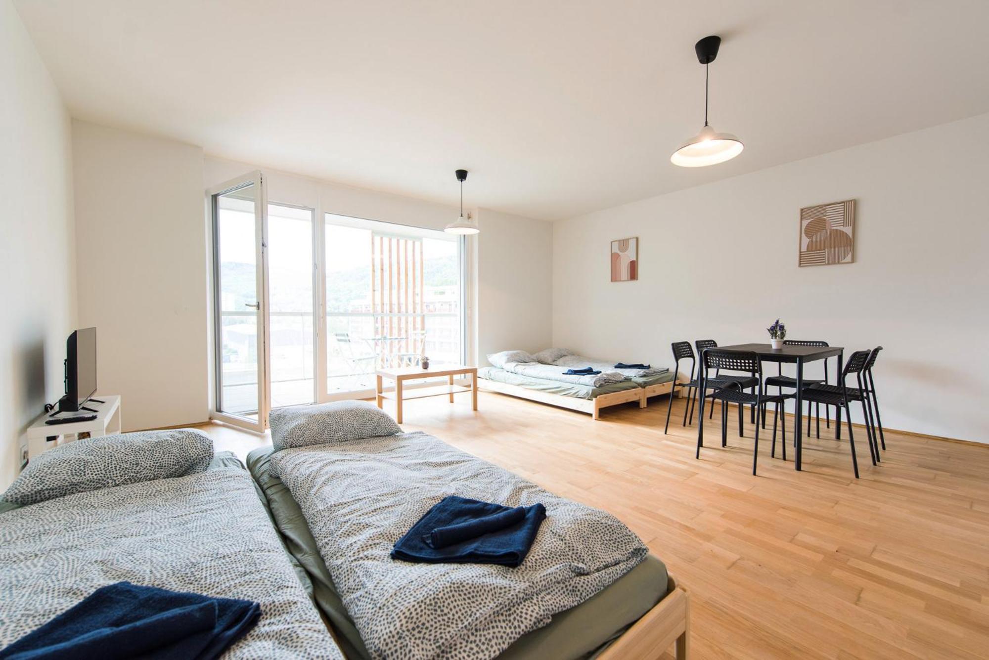 Muzeta Graz - Eco-Friendly Parkview Holiday Apartments in Graz’s Smart City
