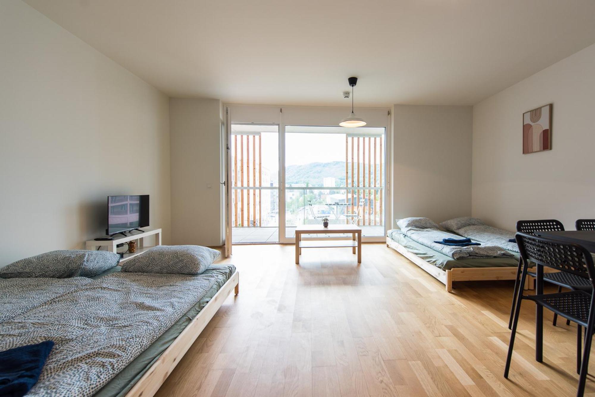 Muzeta Graz - Eco-Friendly Parkview Holiday Apartments in Graz’s Smart City