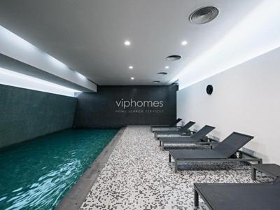 Exceptional calm 3BR, 2.5BA apartment with patio, pool & gym