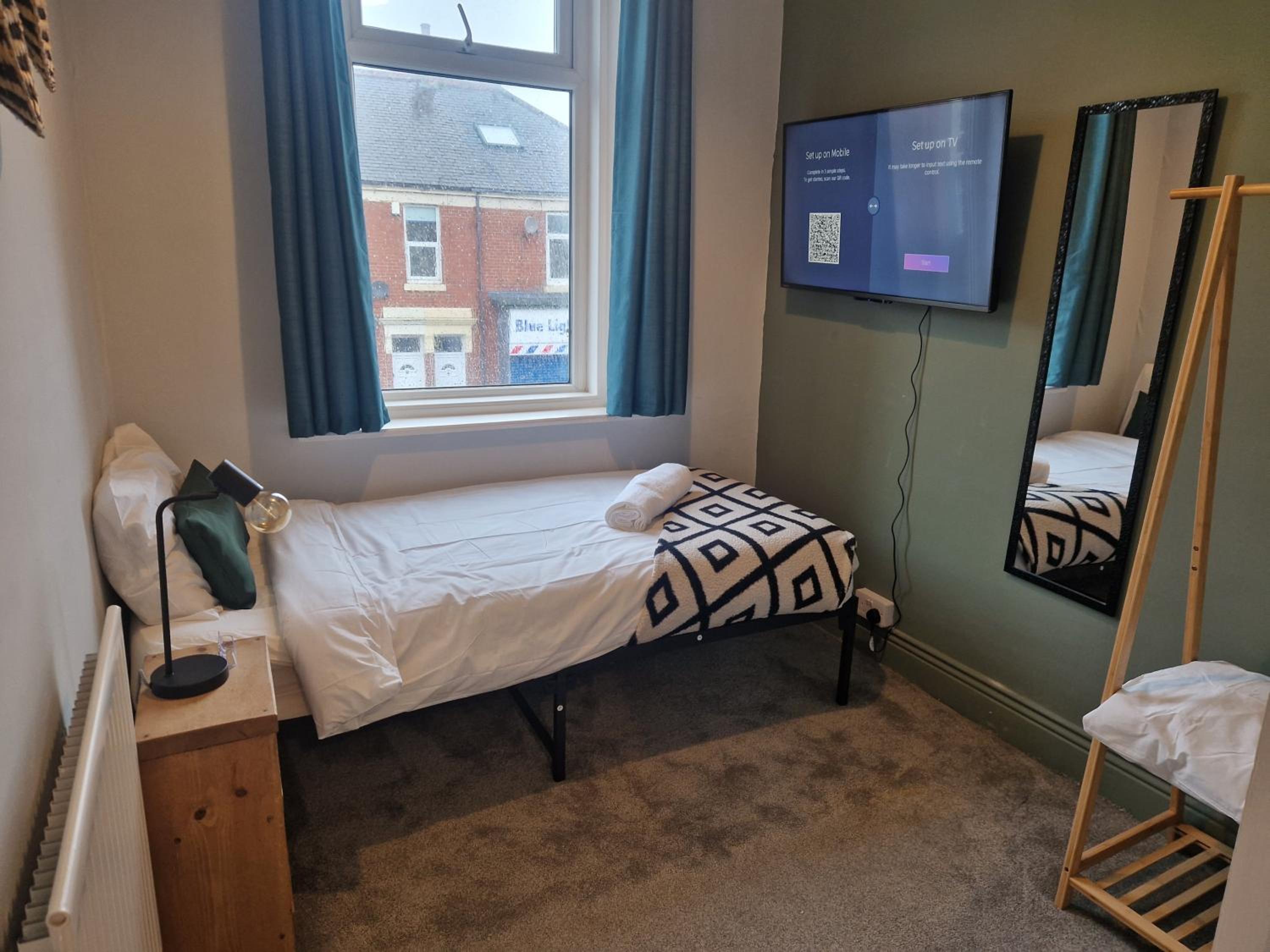 West Beck House Newcastle - Single Room