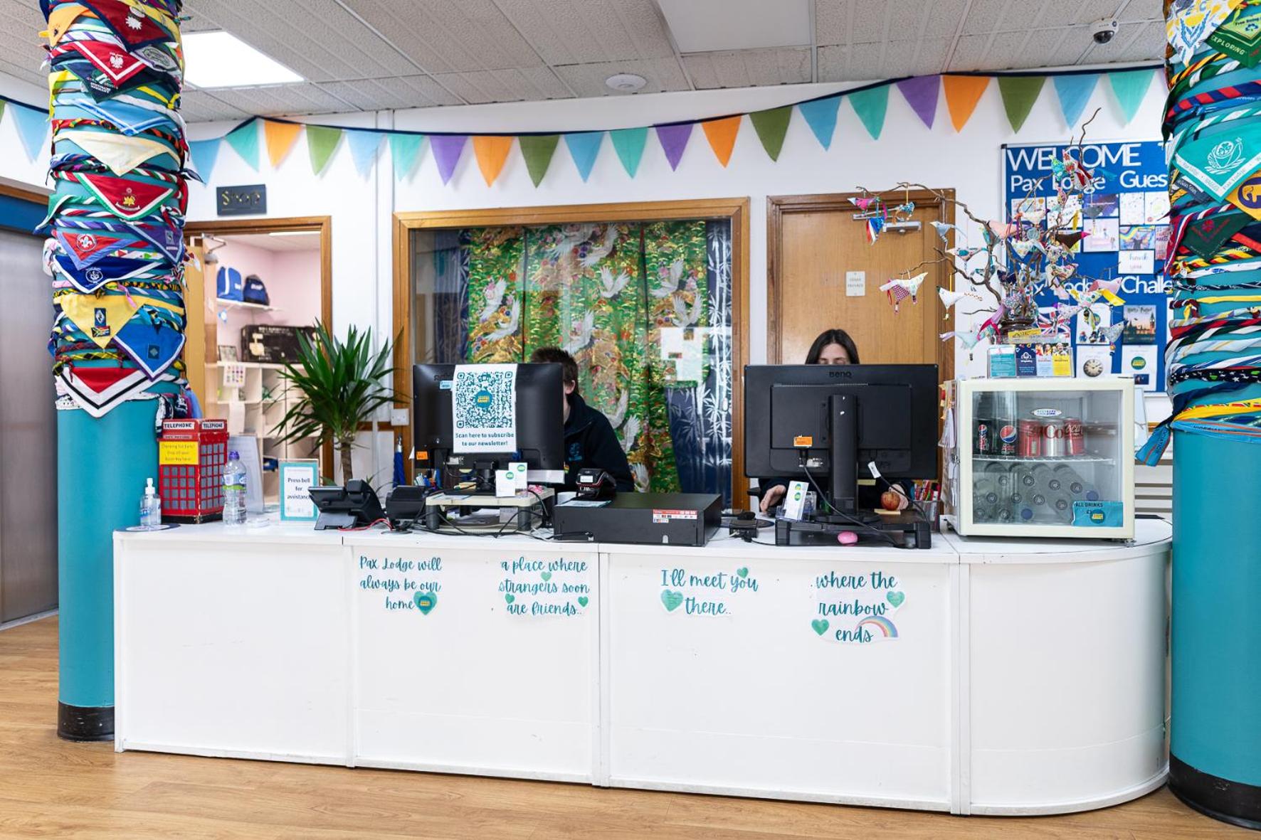 hotel reception