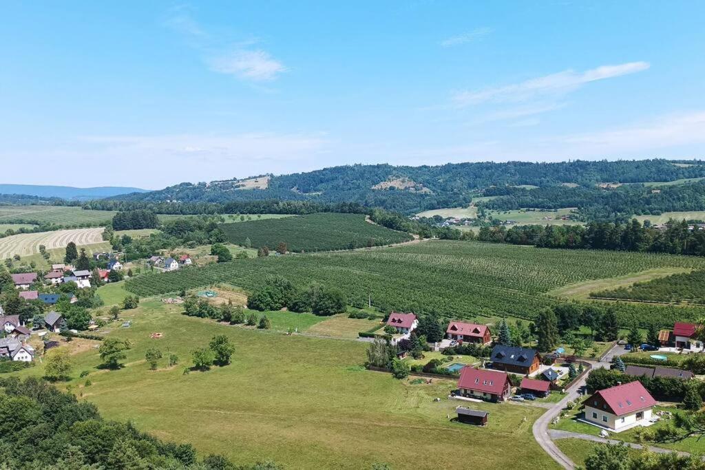 Zelený prostorný aparmán v Českém Ráji