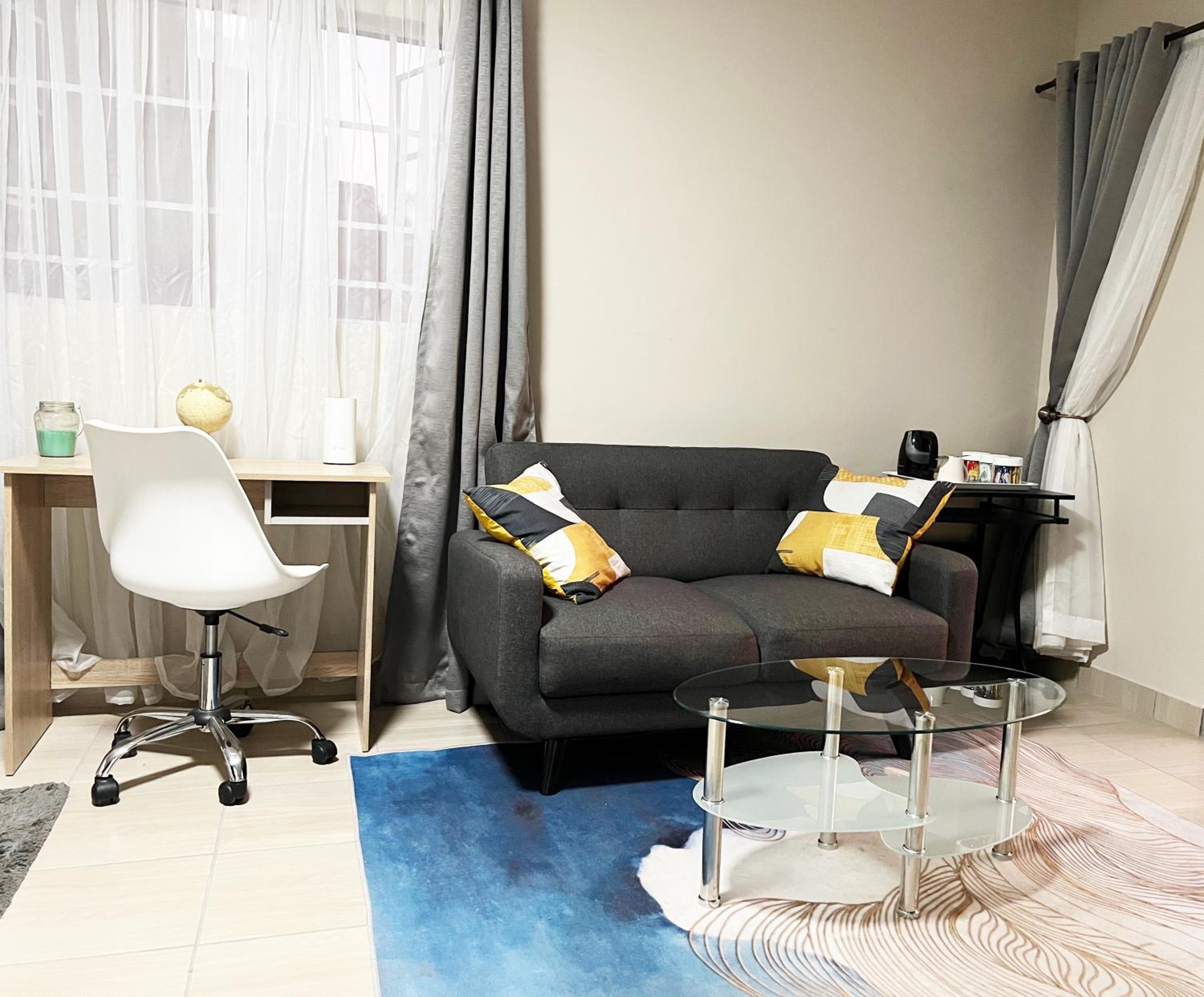 Smart studio in a quiet area with no load shedding view 4