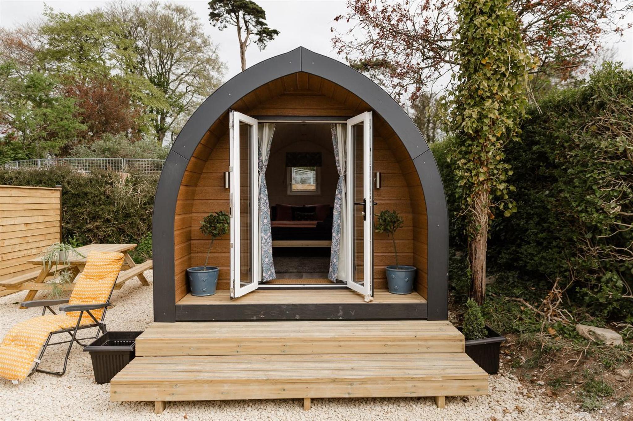 Tullamore Dew Glamping Pod view 2