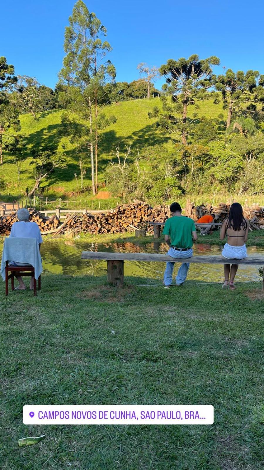 Casa de Campo Pé da Serra - Sitio em Campos Novos de Cunha