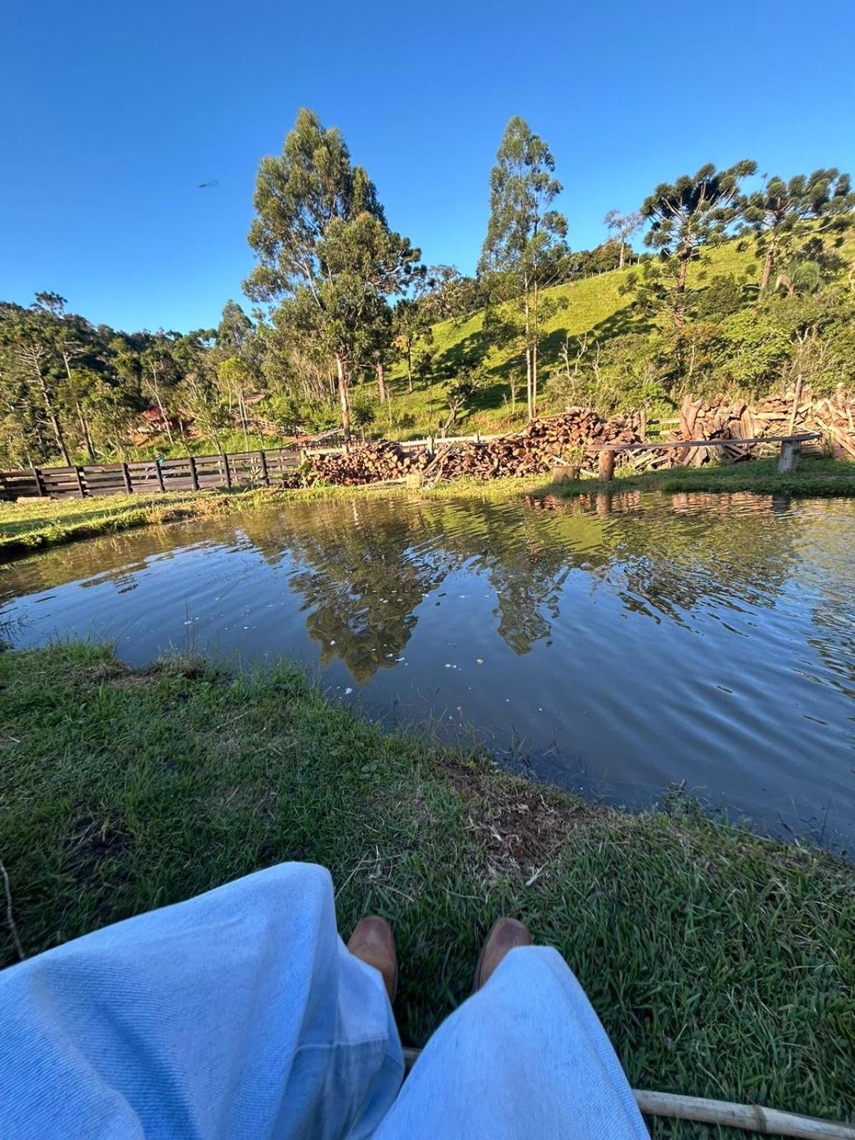 Casa de Campo Pé da Serra - Sitio em Campos Novos de Cunha