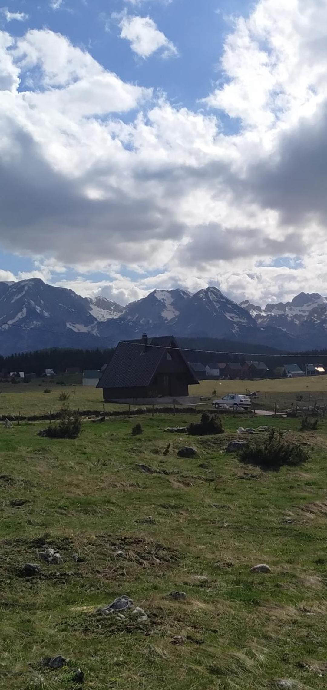 Brown cabin view 2