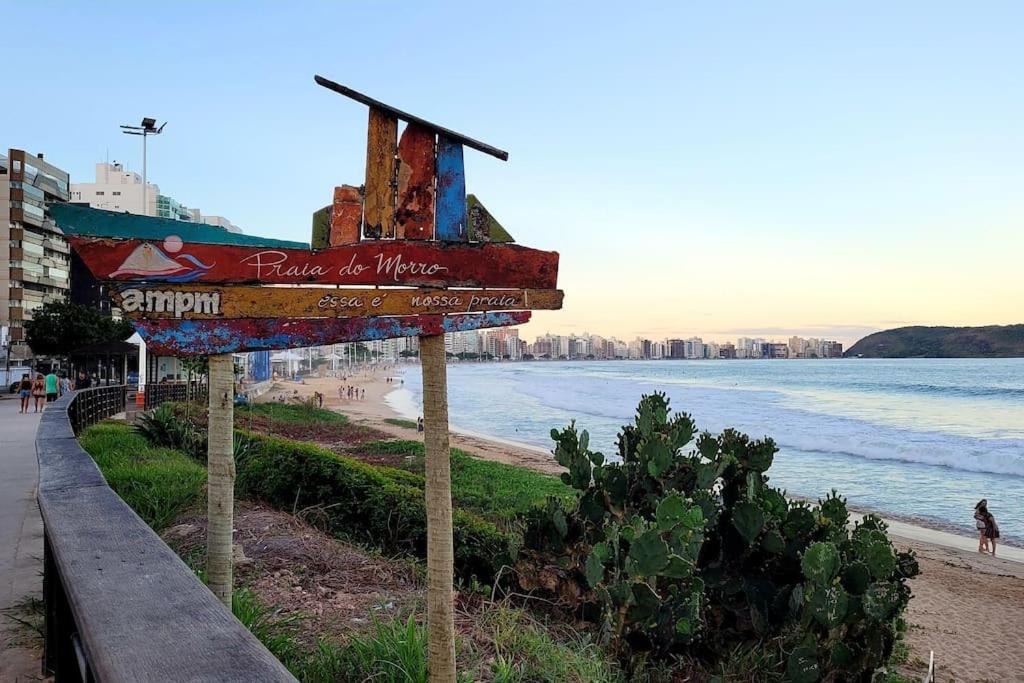 Apartamento de frente para o mar -NOVEMBRO E DEZEMBRO SEM ELEVADOR PRAIA DO MORRO