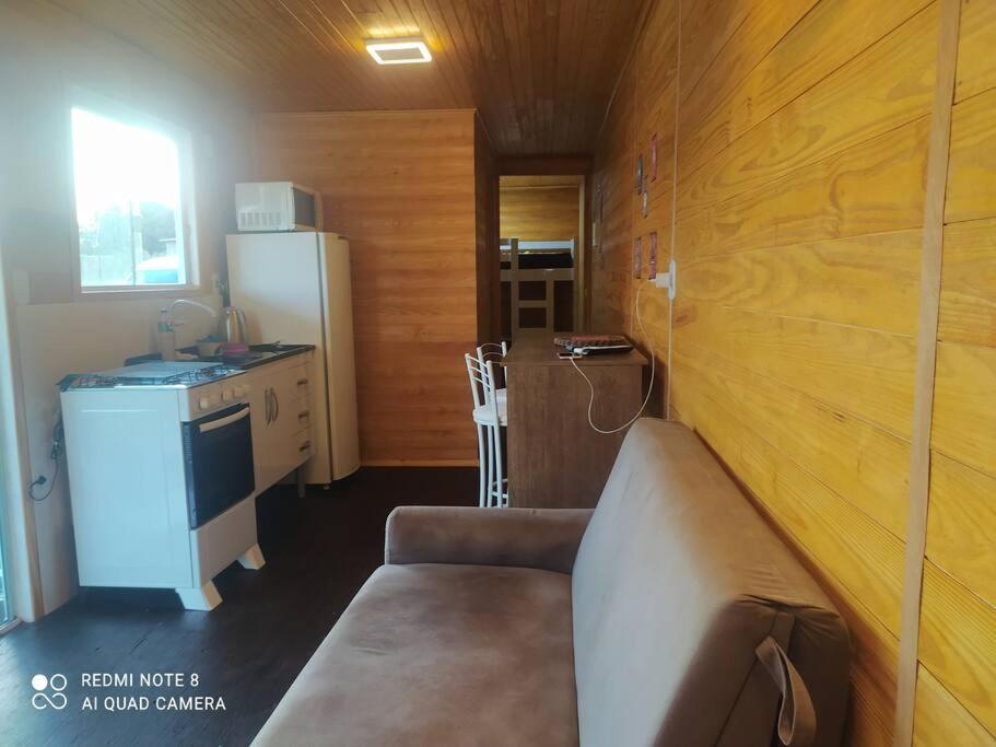 Casa Container Azul.
