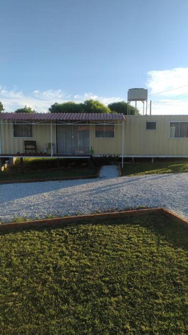 Casa Container Azul.