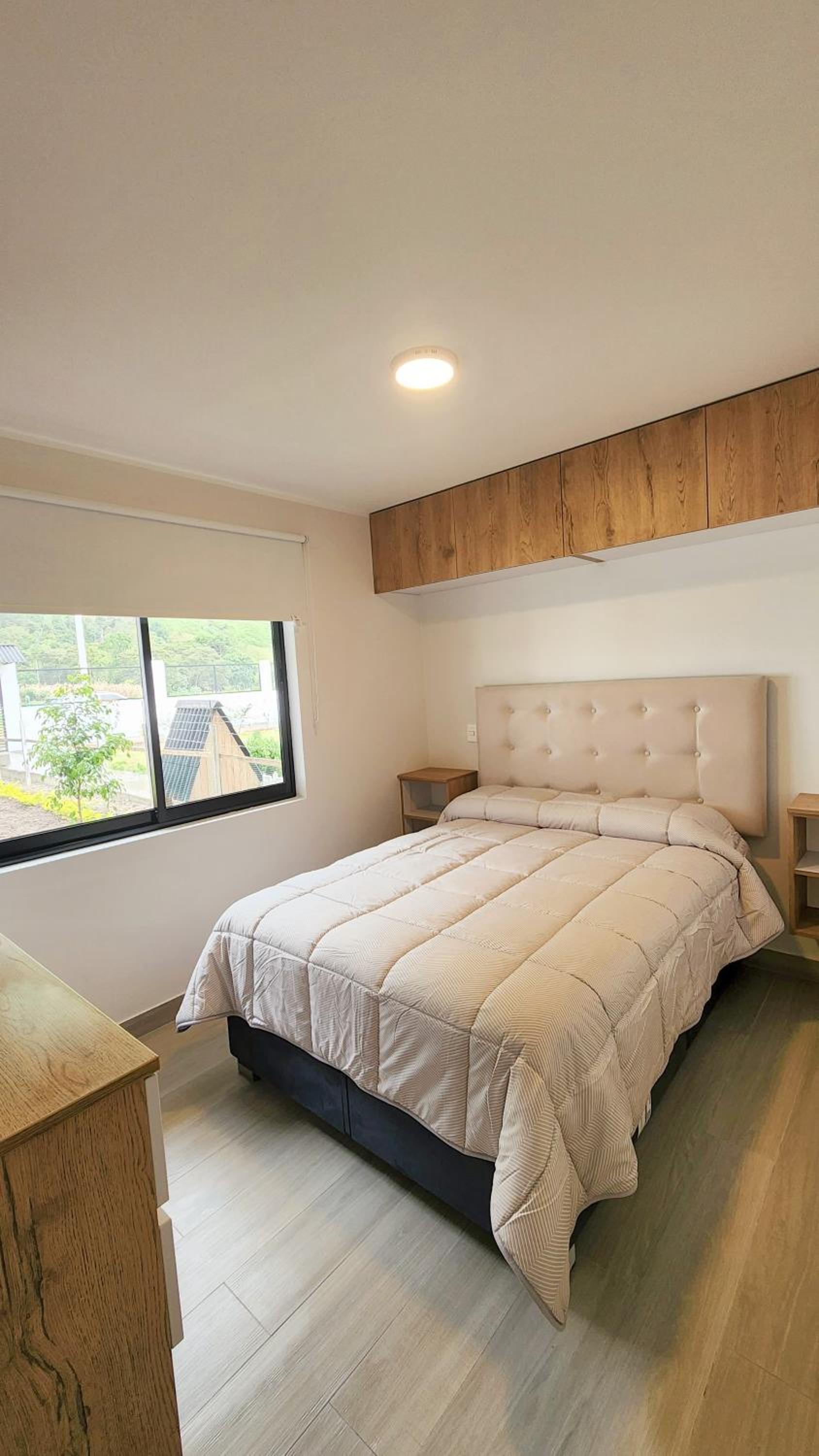 HAWER apartments Oxapampa, vista al valle con cocina