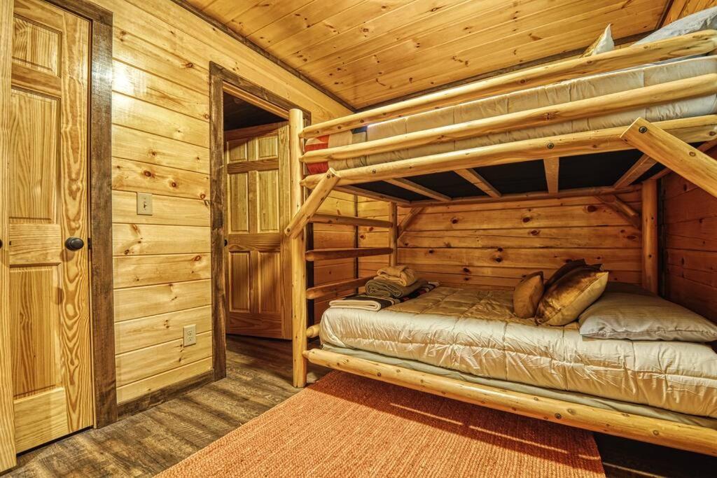 Adventure Retreat New Mountain Cabin Pool Hot Tub Game Room Theater view 4