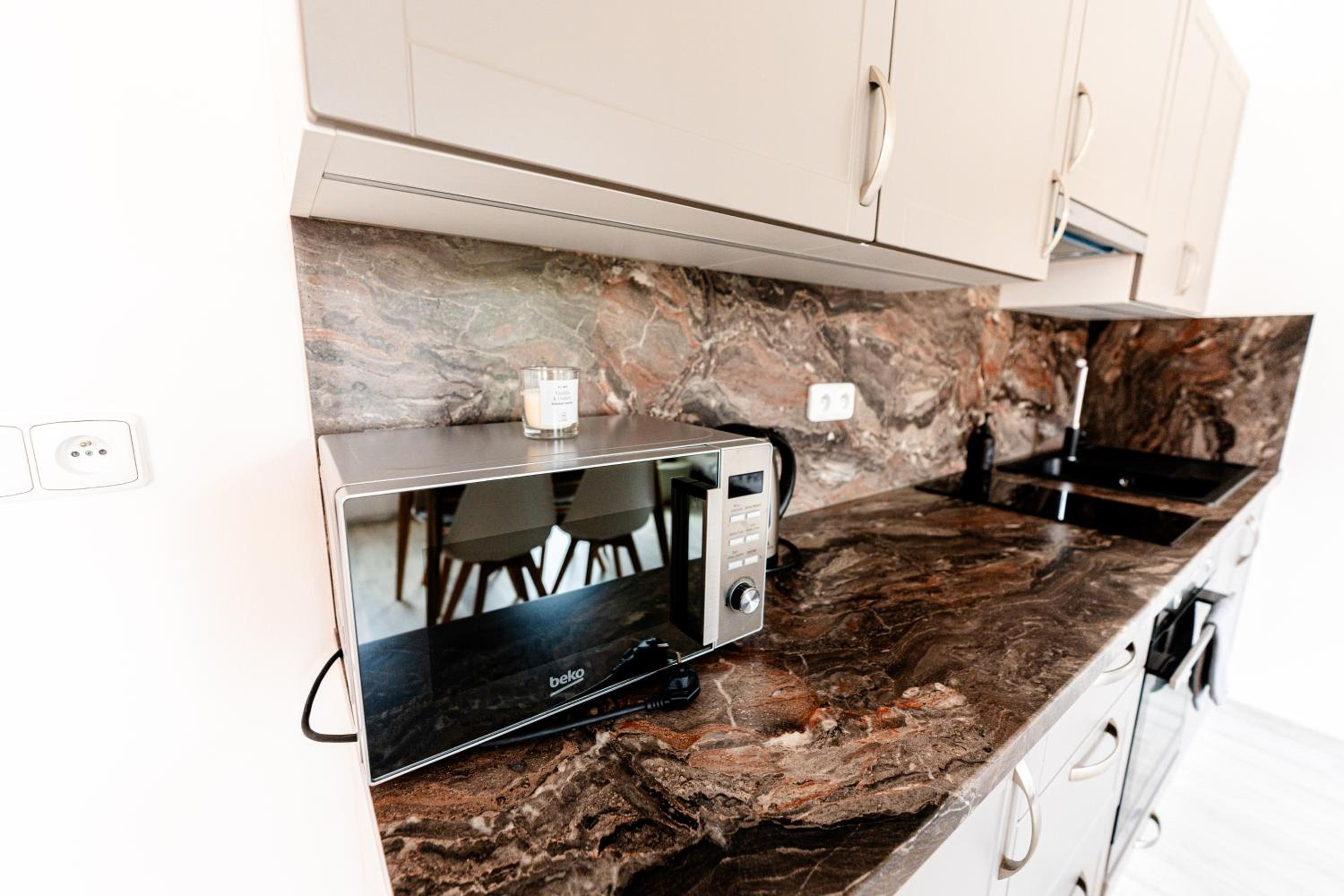 Apartmán v centru Železné Rudy se zahrádkou