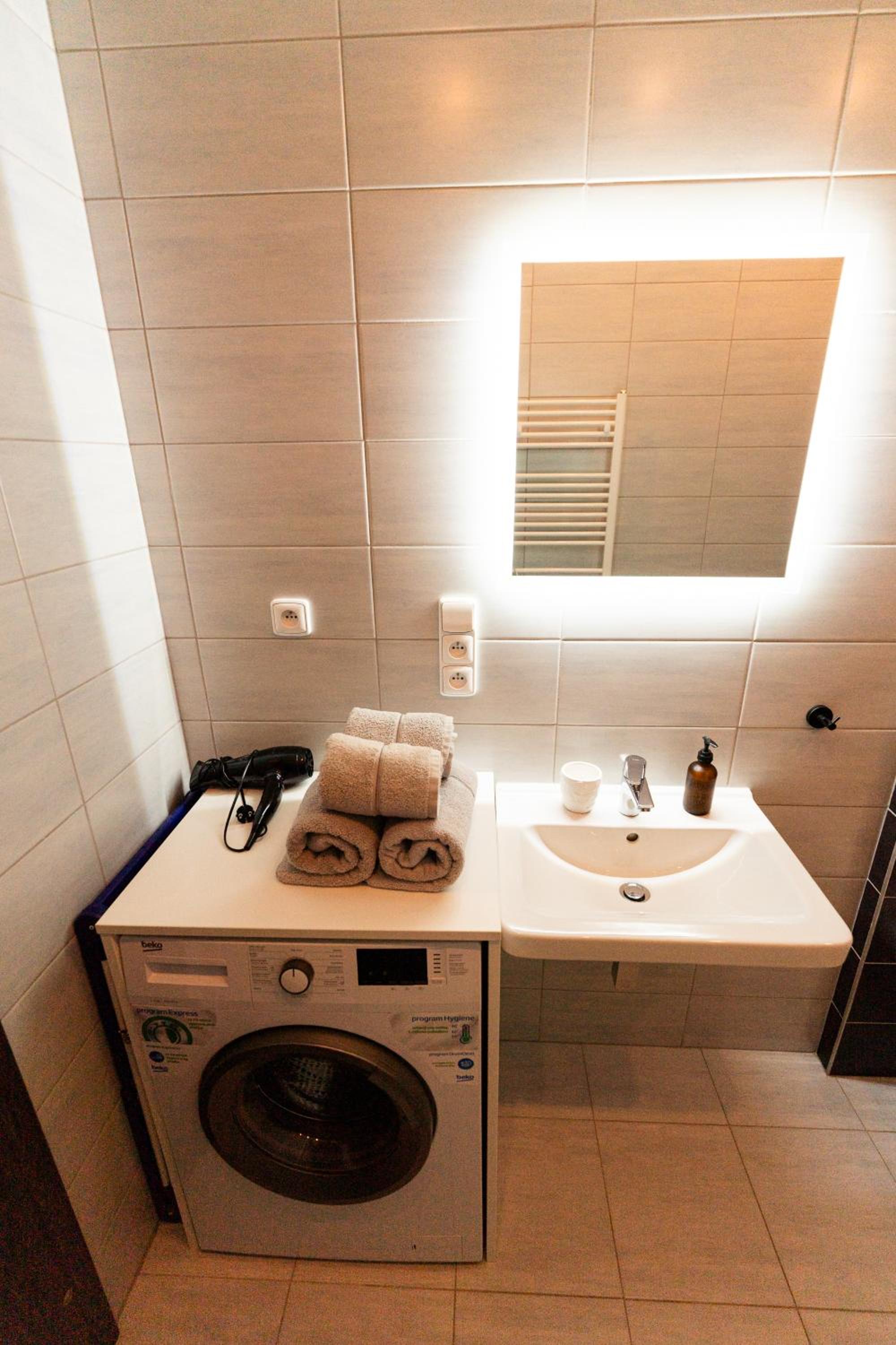 Apartmán v centru Železné Rudy se zahrádkou