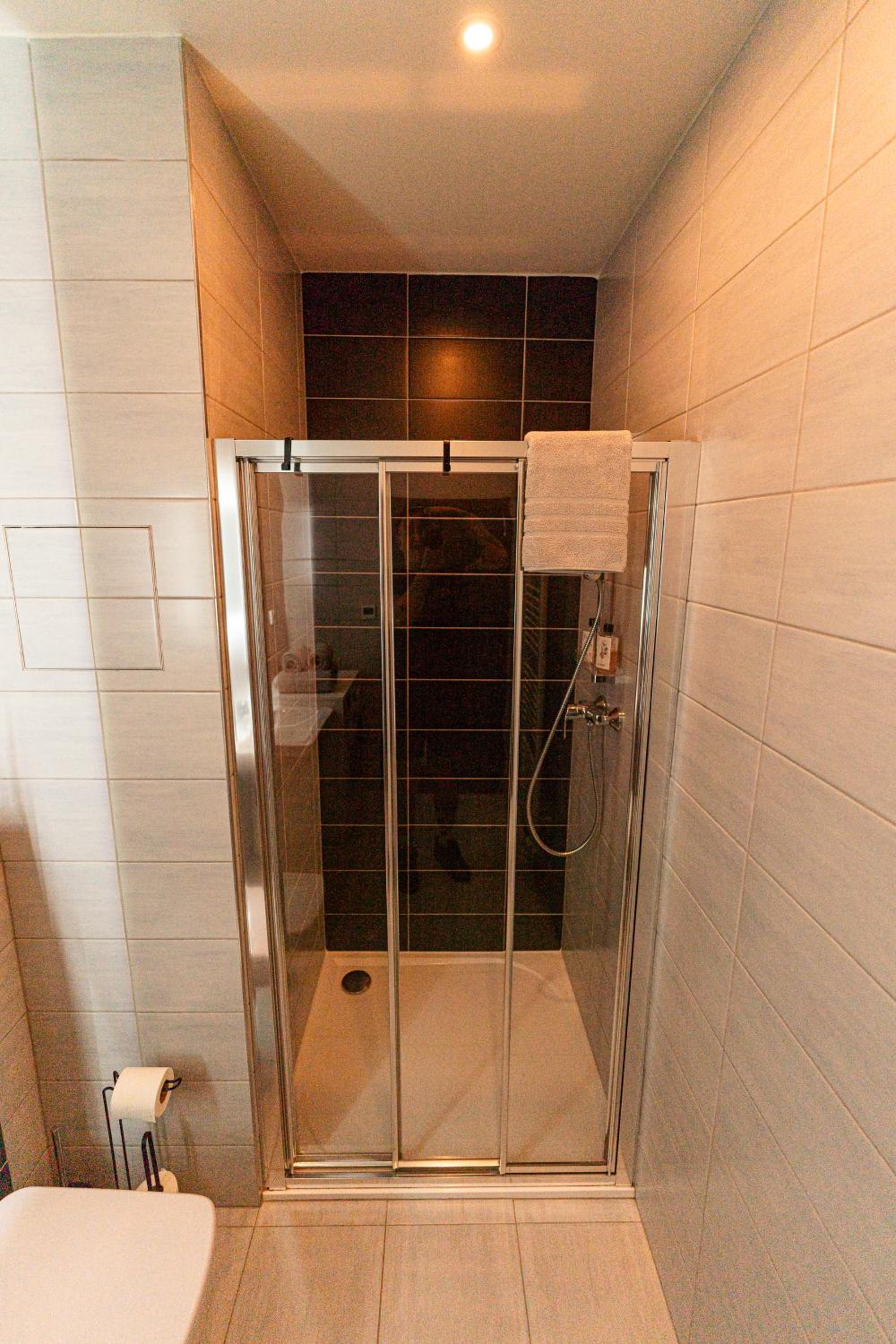 Apartmán v centru Železné Rudy se zahrádkou