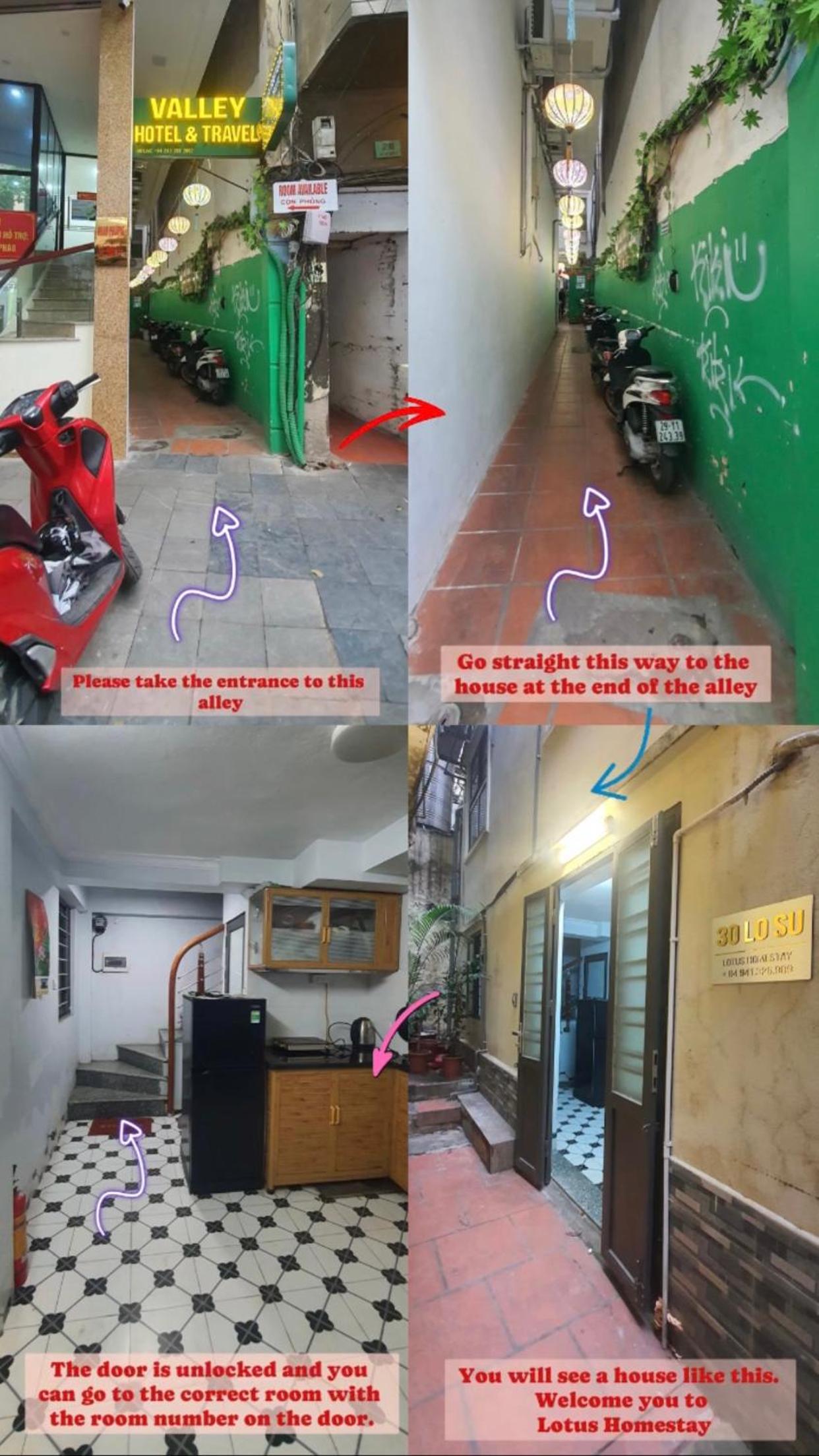 Lotus Homestay - Homestay in Old Quarter at Alley 30 Lo Su, Hoan Kiem, Hanoi, Vietnam