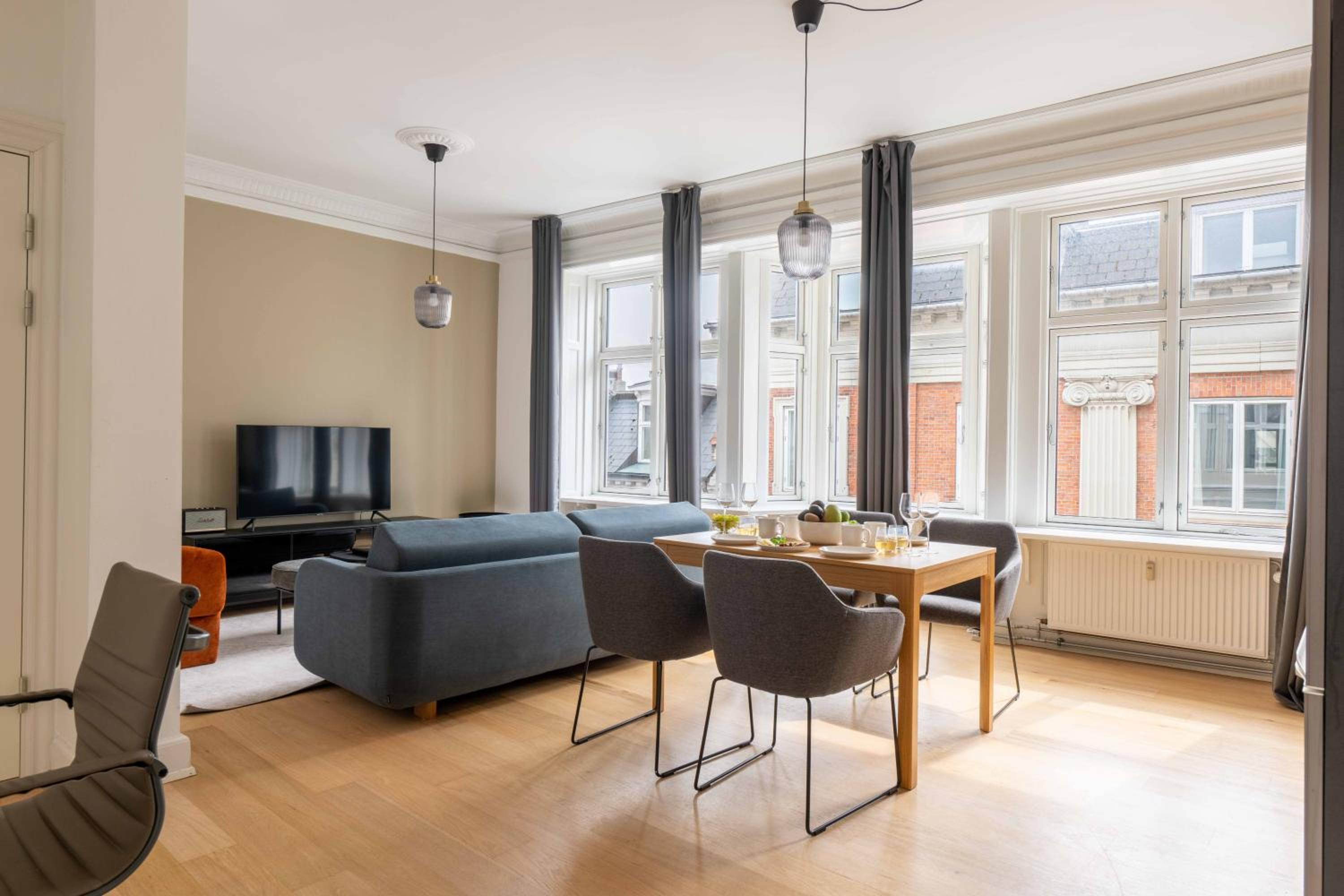 Apartment with Private Balcony in central Copenhagen City