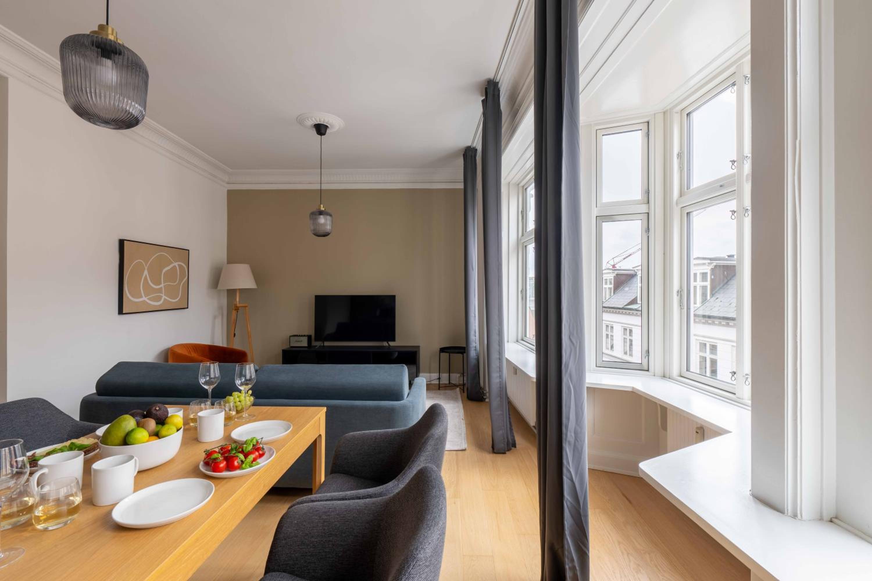 Apartment with Private Balcony in central Copenhagen City