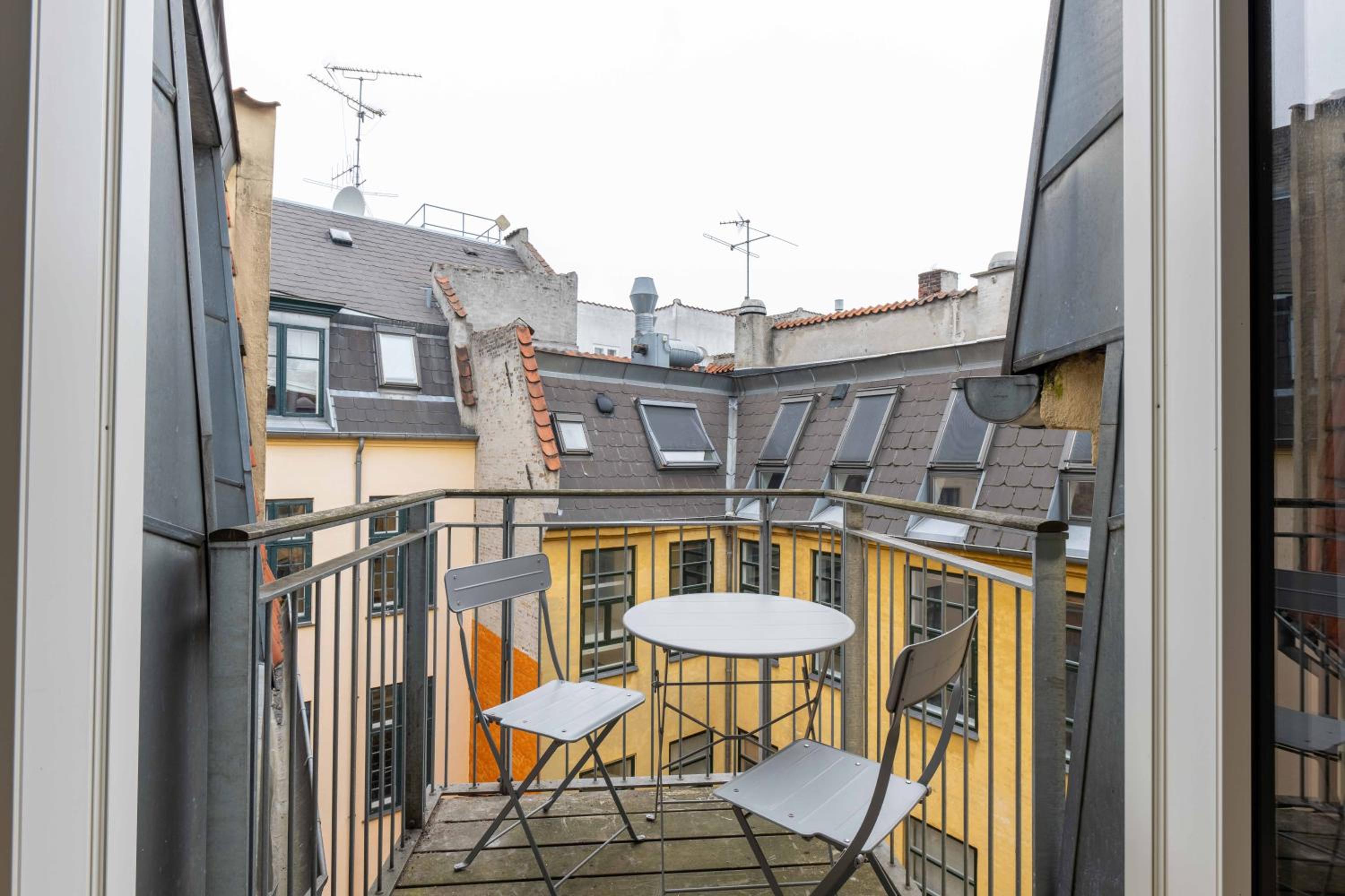 Apartment with Private Balcony in central Copenhagen City